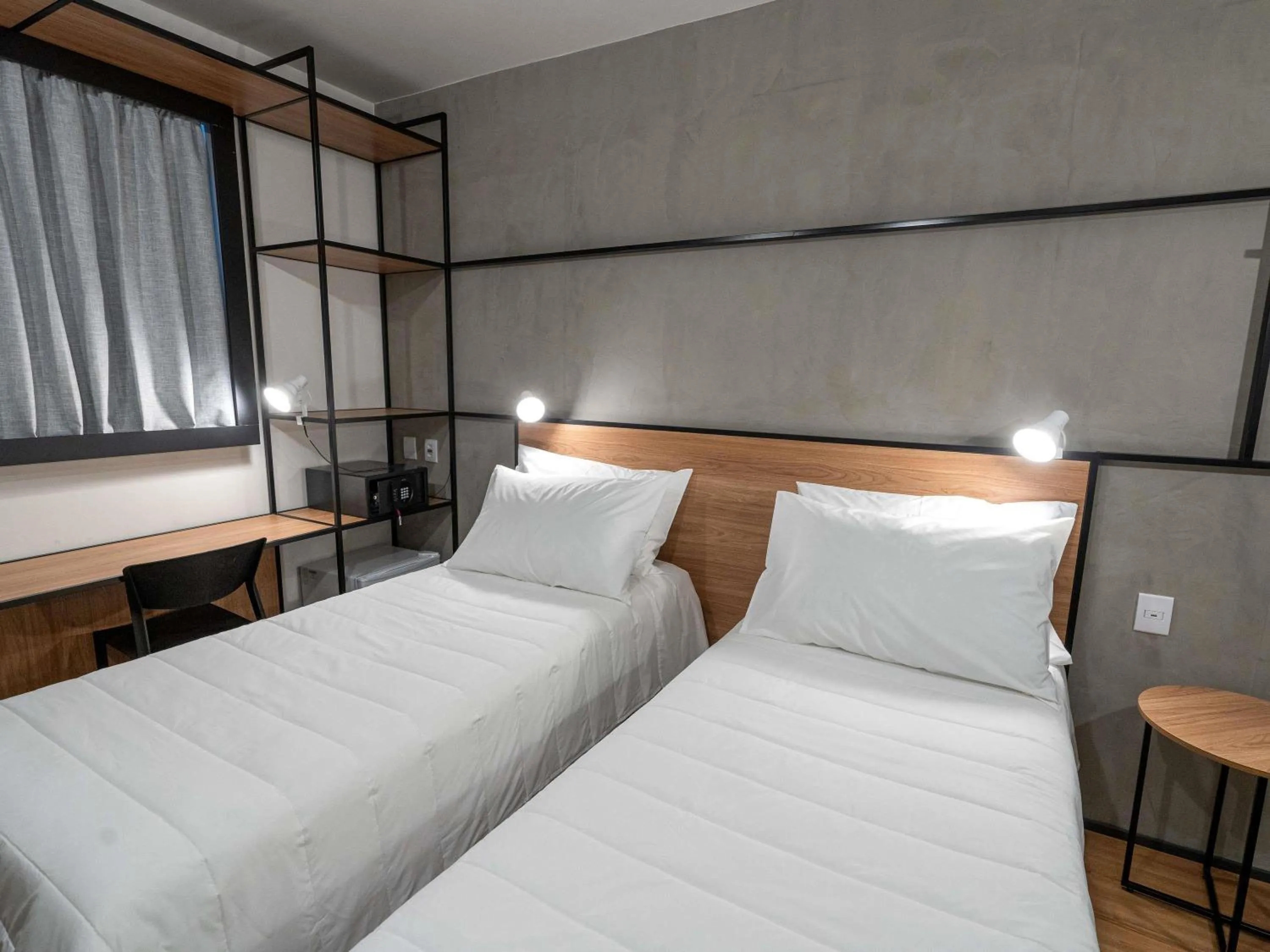 Bedroom, Bed in ibis Guarapuava