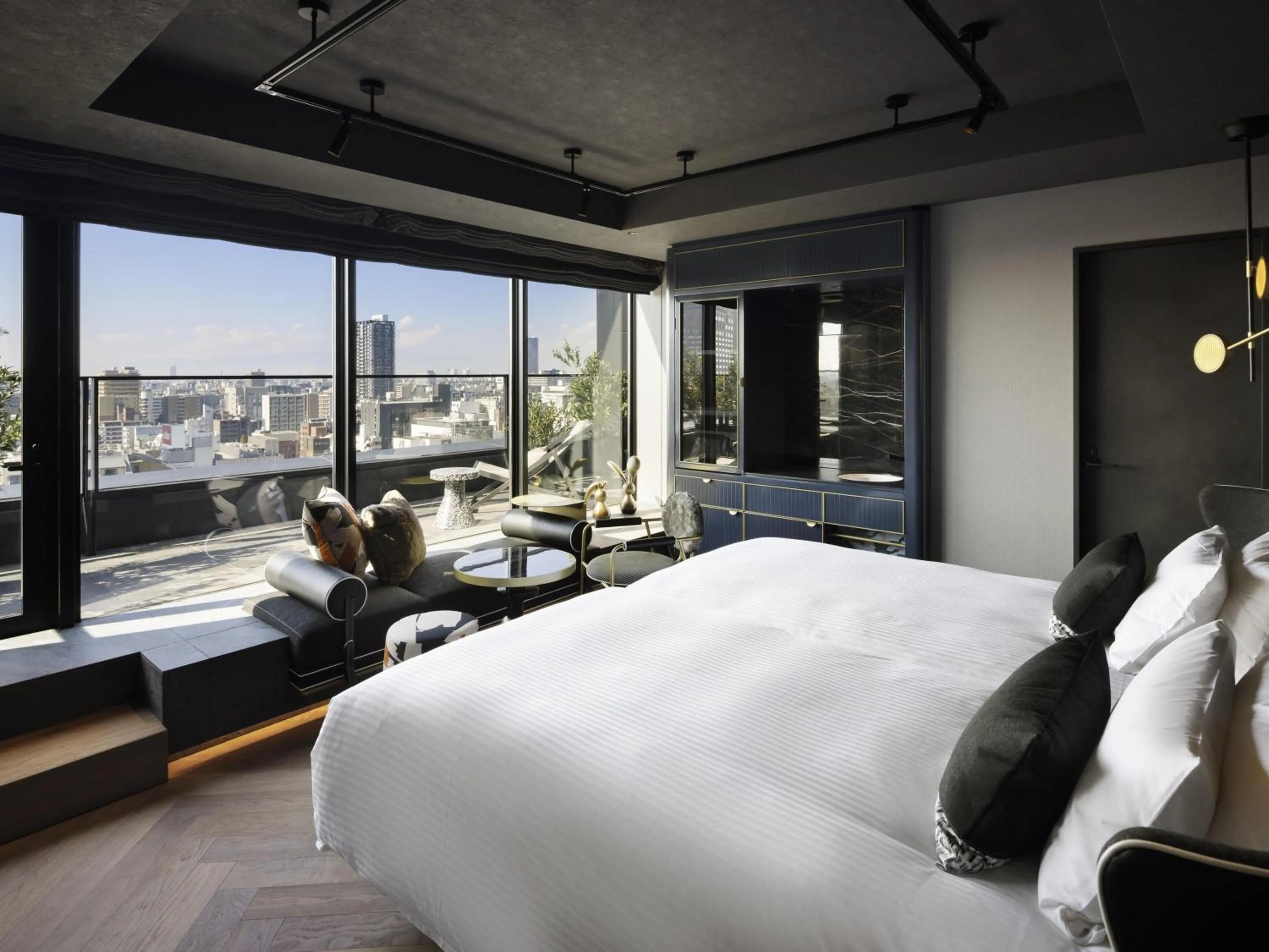 Bedroom, Bed in Mercure Tokyu Stay Osaka Namba