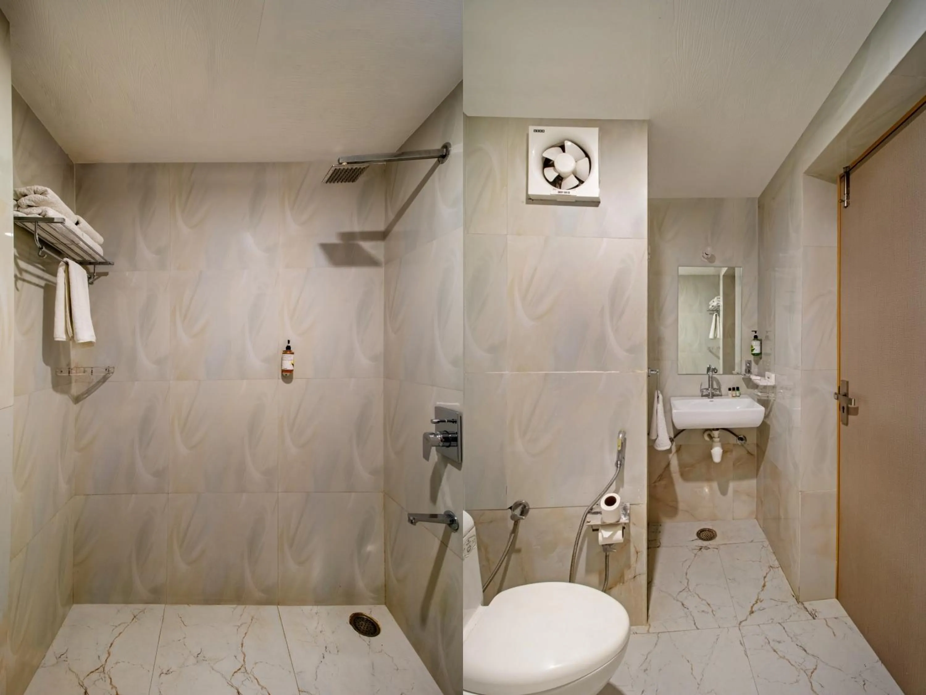 Toilet in Treebo Sonal Palace, Near Umaid Bhawan Palace