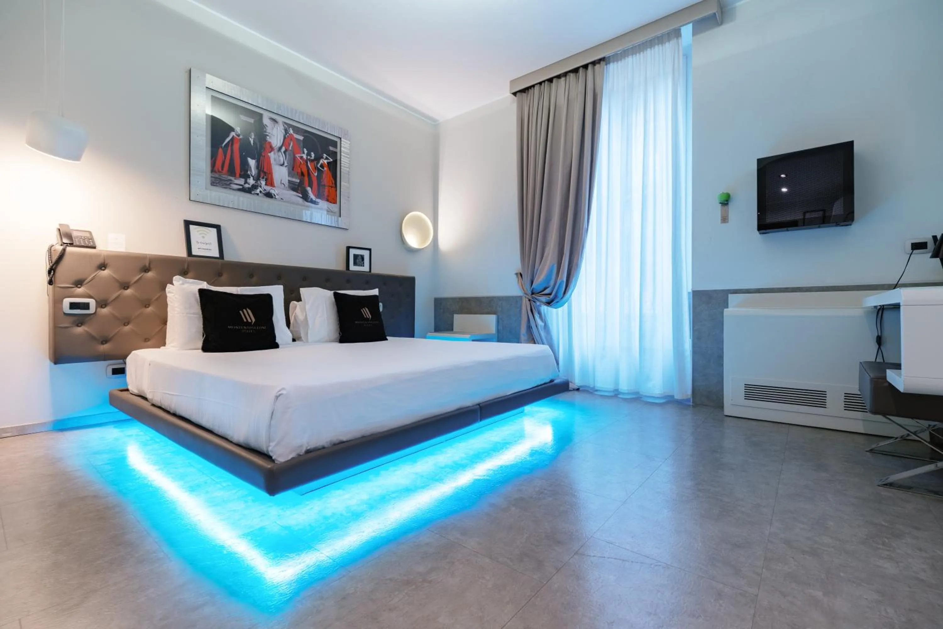 Bedroom, Bed in Montenapoleone Suites