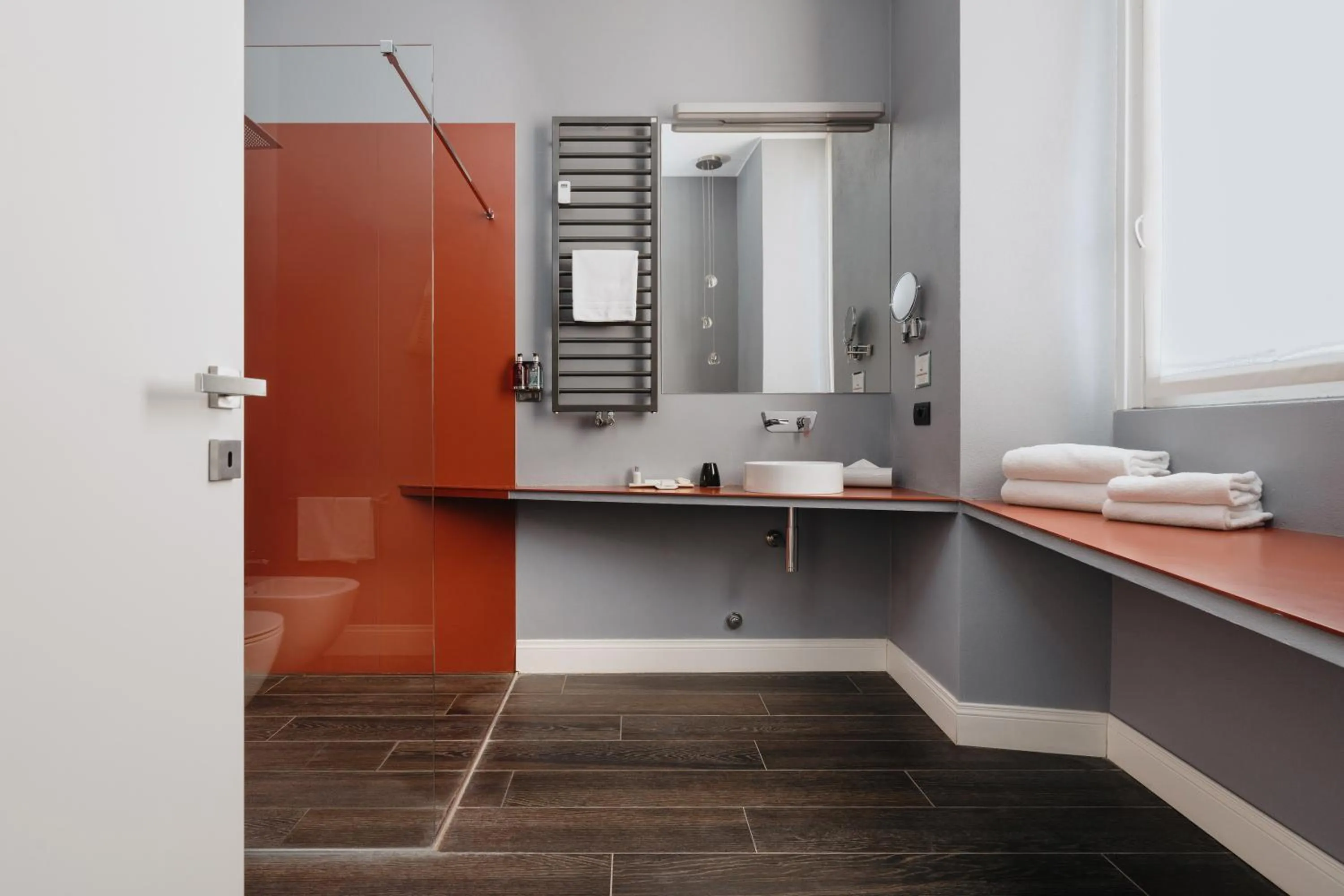 Bathroom in Montenapoleone Suites