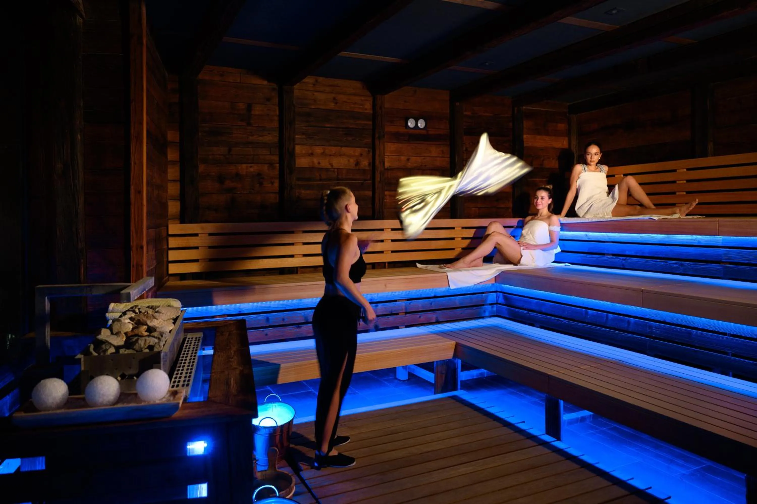 Sauna in Minaro Hotel Tokaj - MGallery Collection