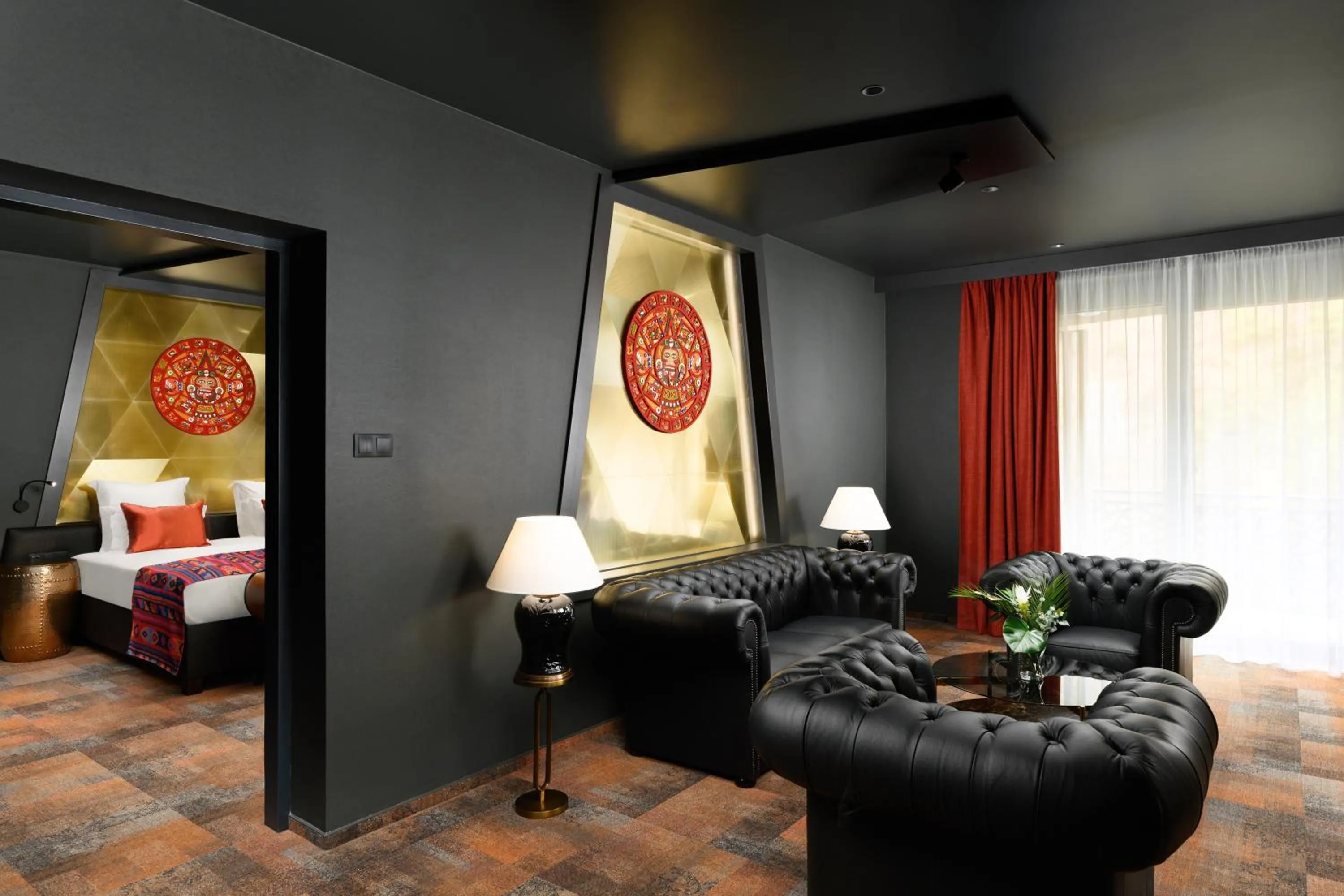 Living room, Bed in Minaro Hotel Tokaj - MGallery Collection