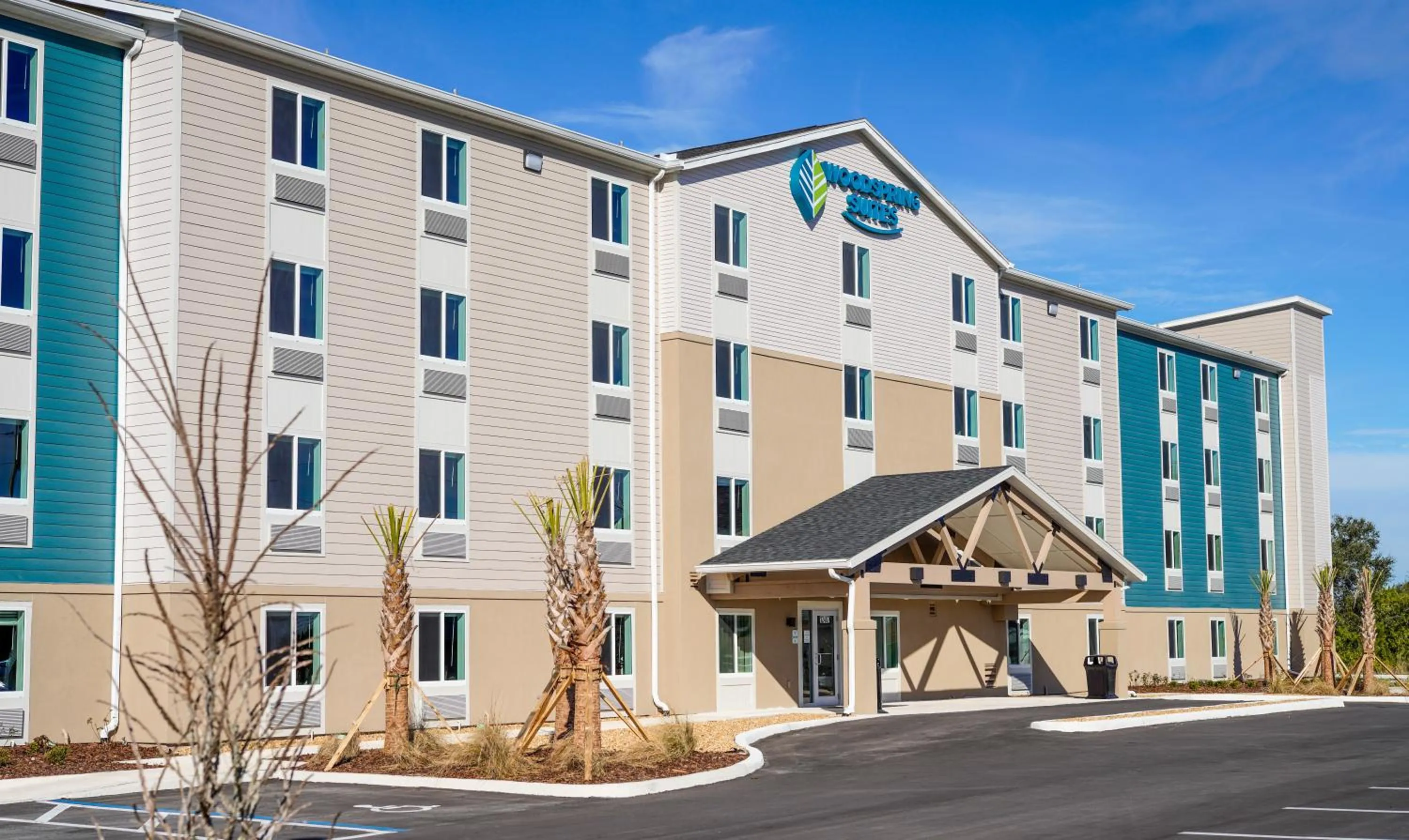 Property building in WoodSpring Suites Hudson Port Richey
