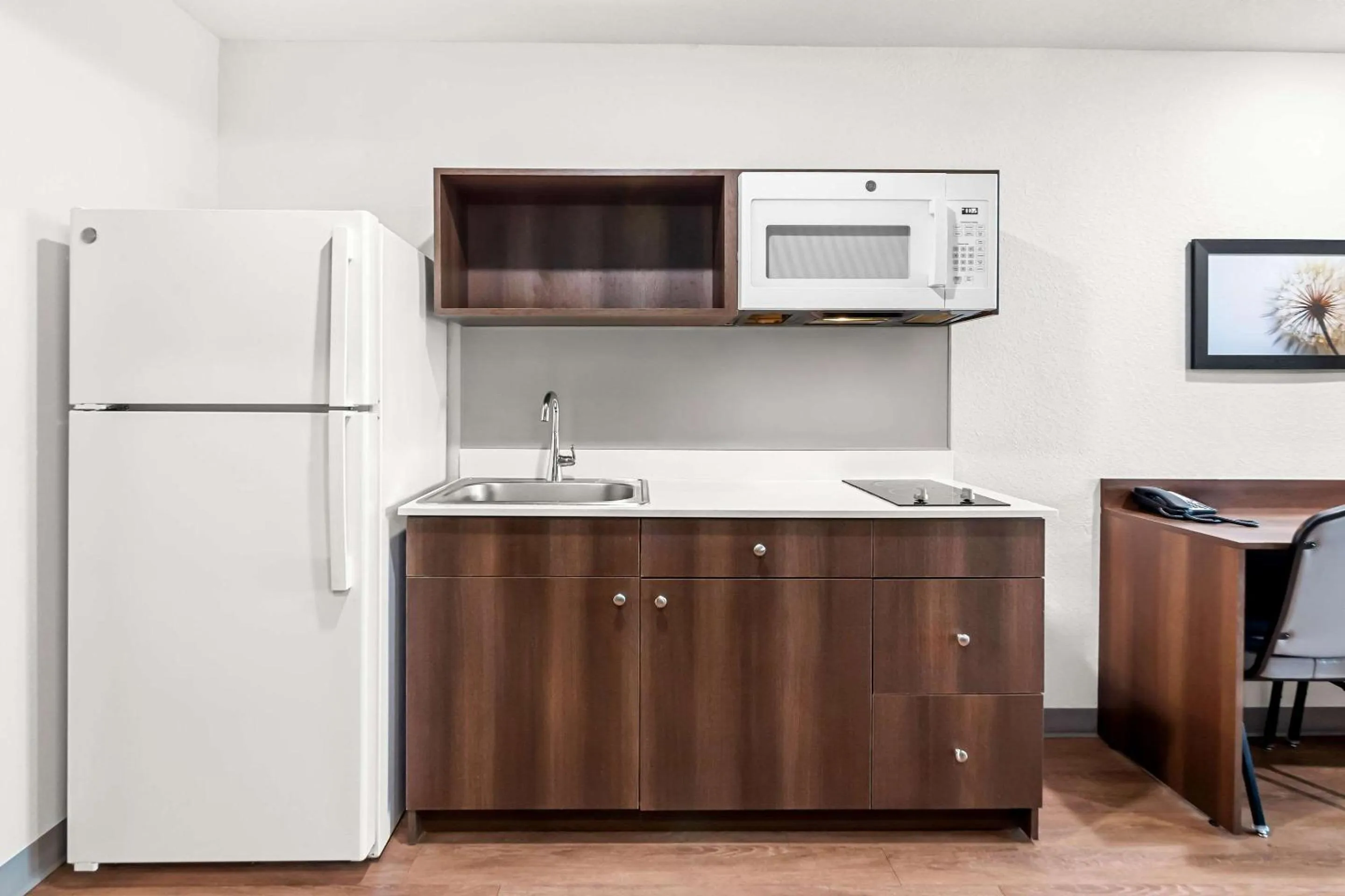 Bedroom in WoodSpring Suites Hudson Port Richey