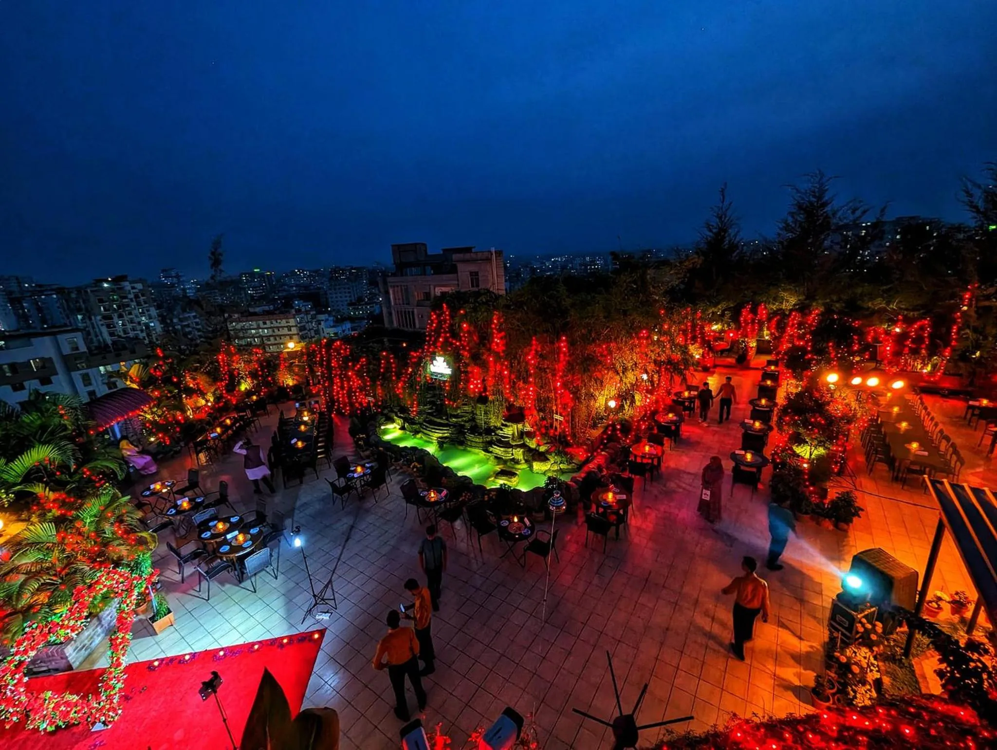 Balcony/Terrace in Hotel Elite Palace