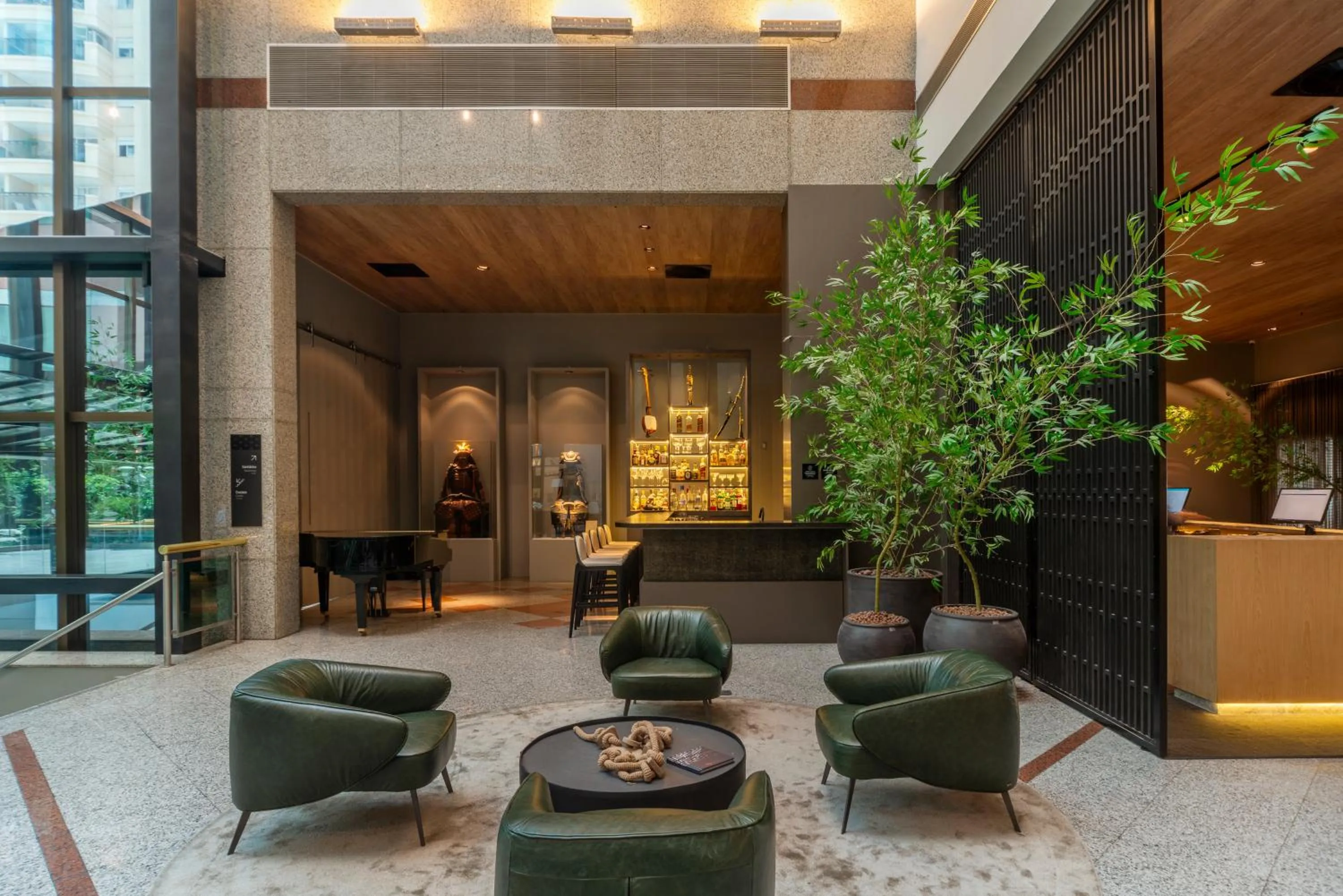 Lounge or bar in Laghetto Stilo São Paulo