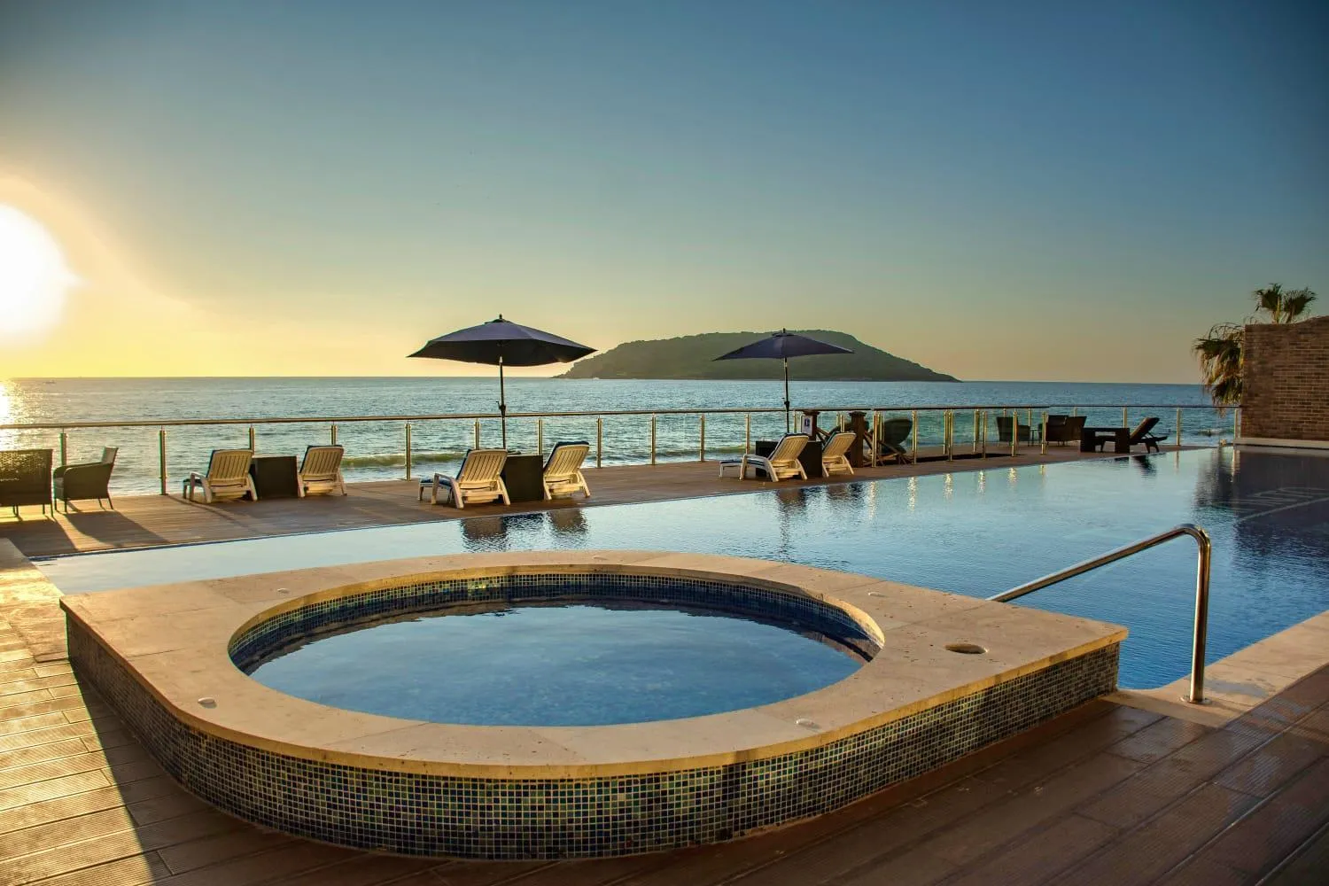 Beach in Hotel Tramamoto Mazatlan