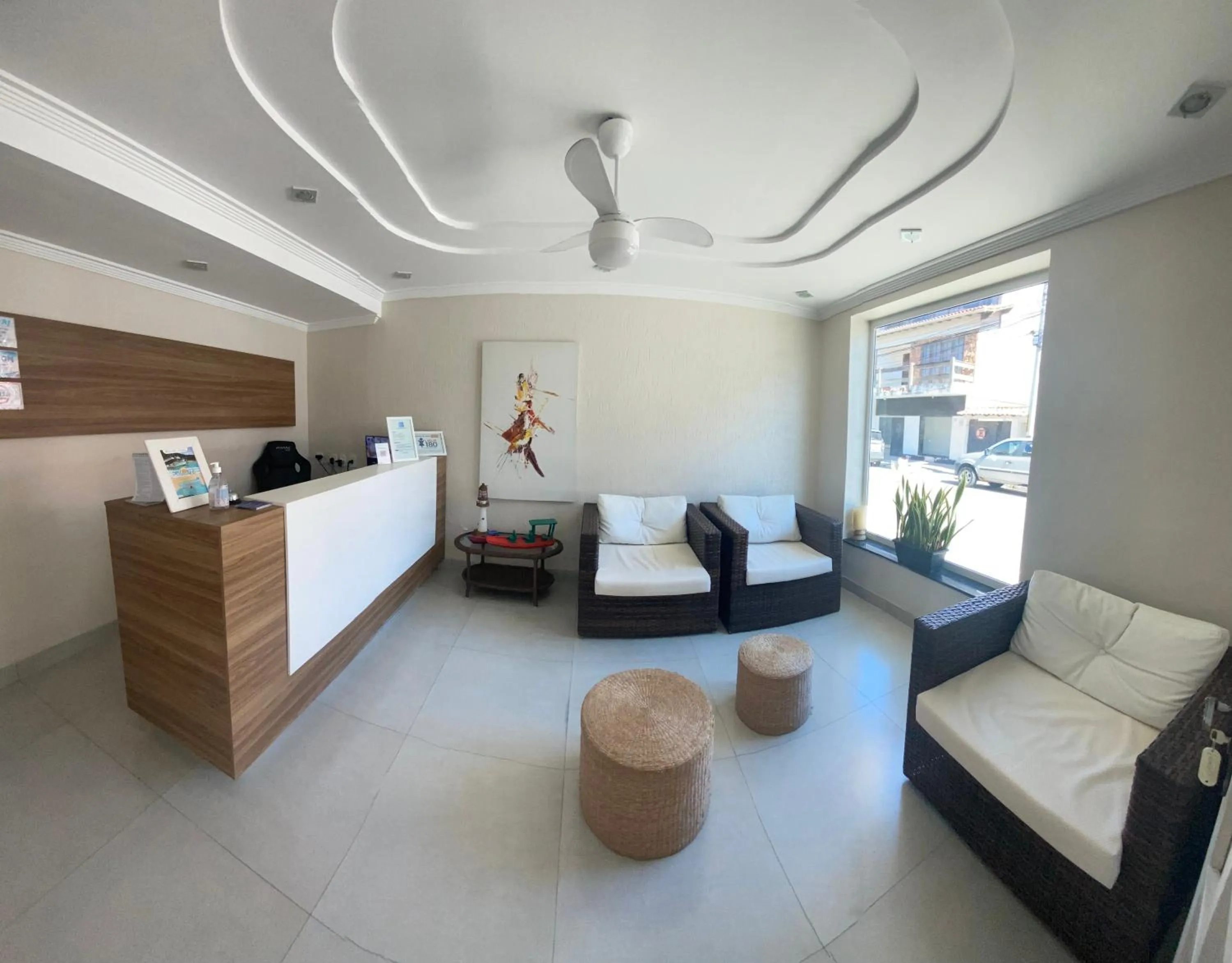 Lobby or reception in Pousada EntreMares -Centro-