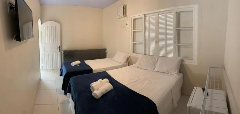 Bed in Pousada EntreMares -Centro-