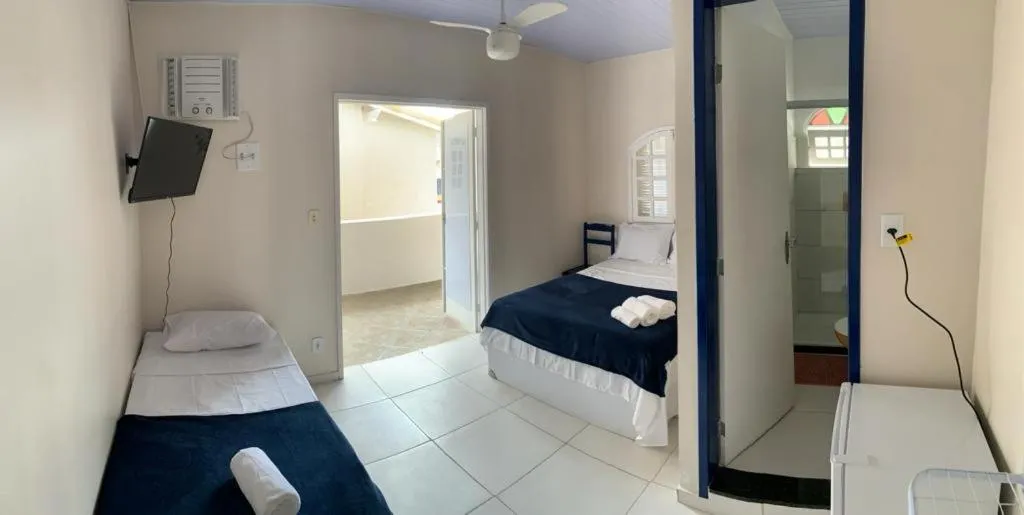 Bedroom, Bed in Pousada EntreMares -Centro-