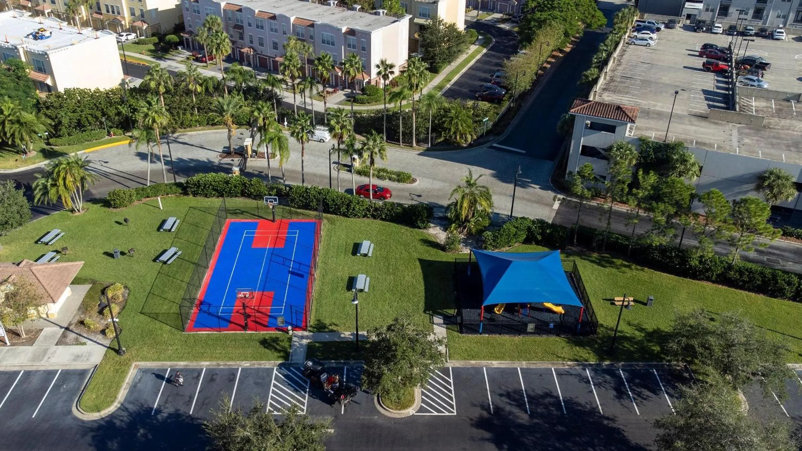 Bird's eye view in Vista Cay Resort