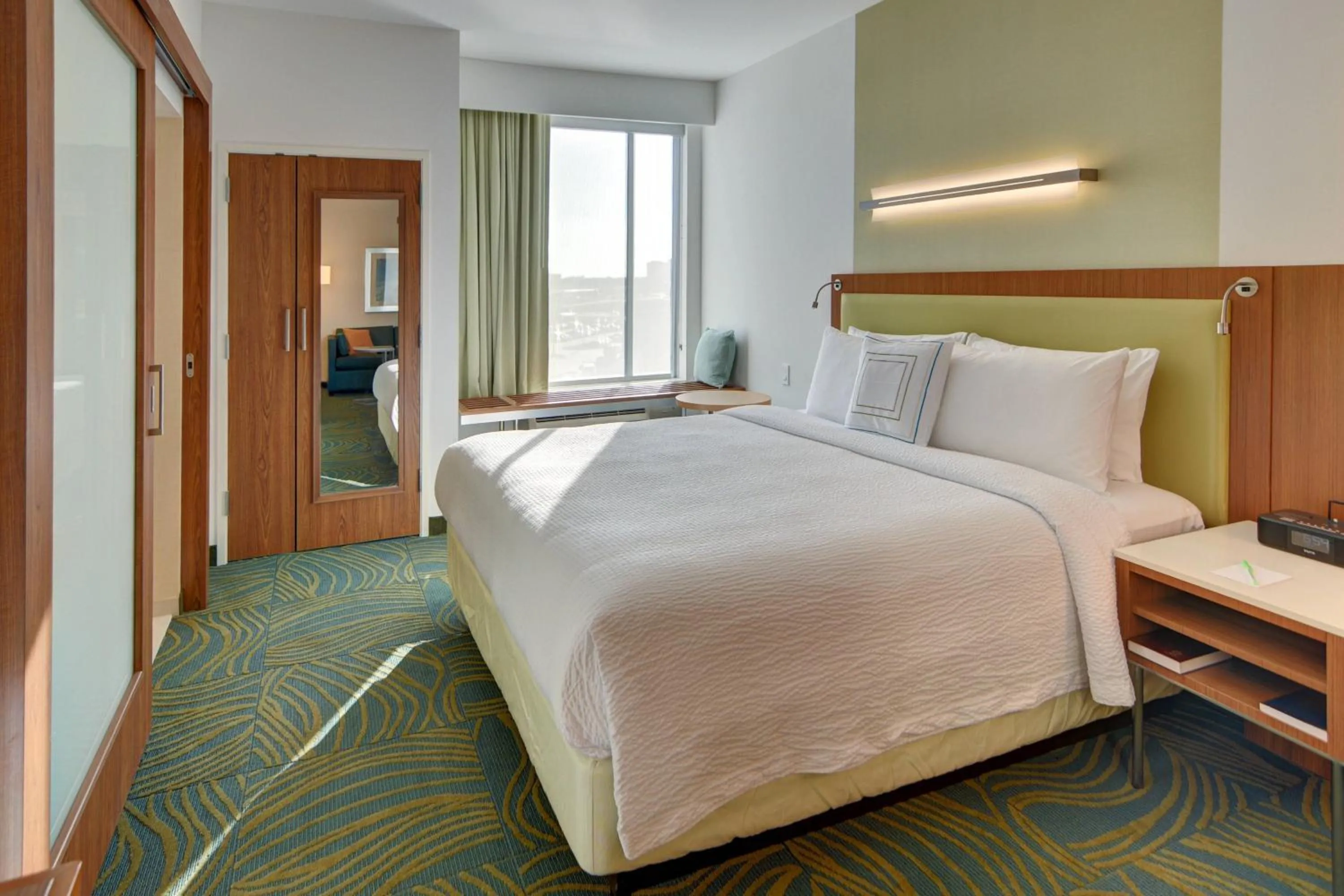 Photo of the whole room, Bed in SpringHill Suites by Marriott Dallas Plano/Frisco