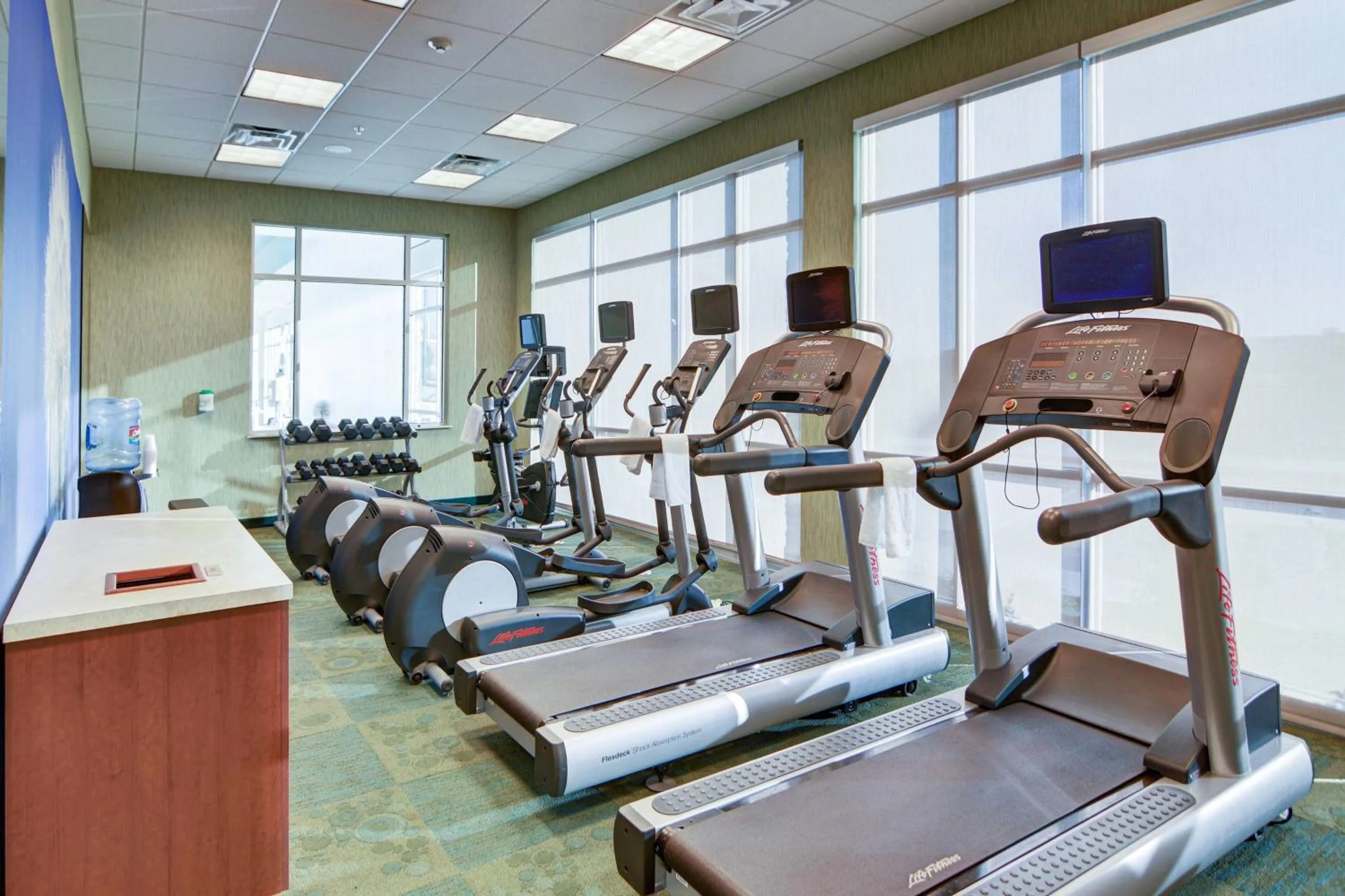 Fitness centre/facilities in SpringHill Suites by Marriott Dallas Plano/Frisco
