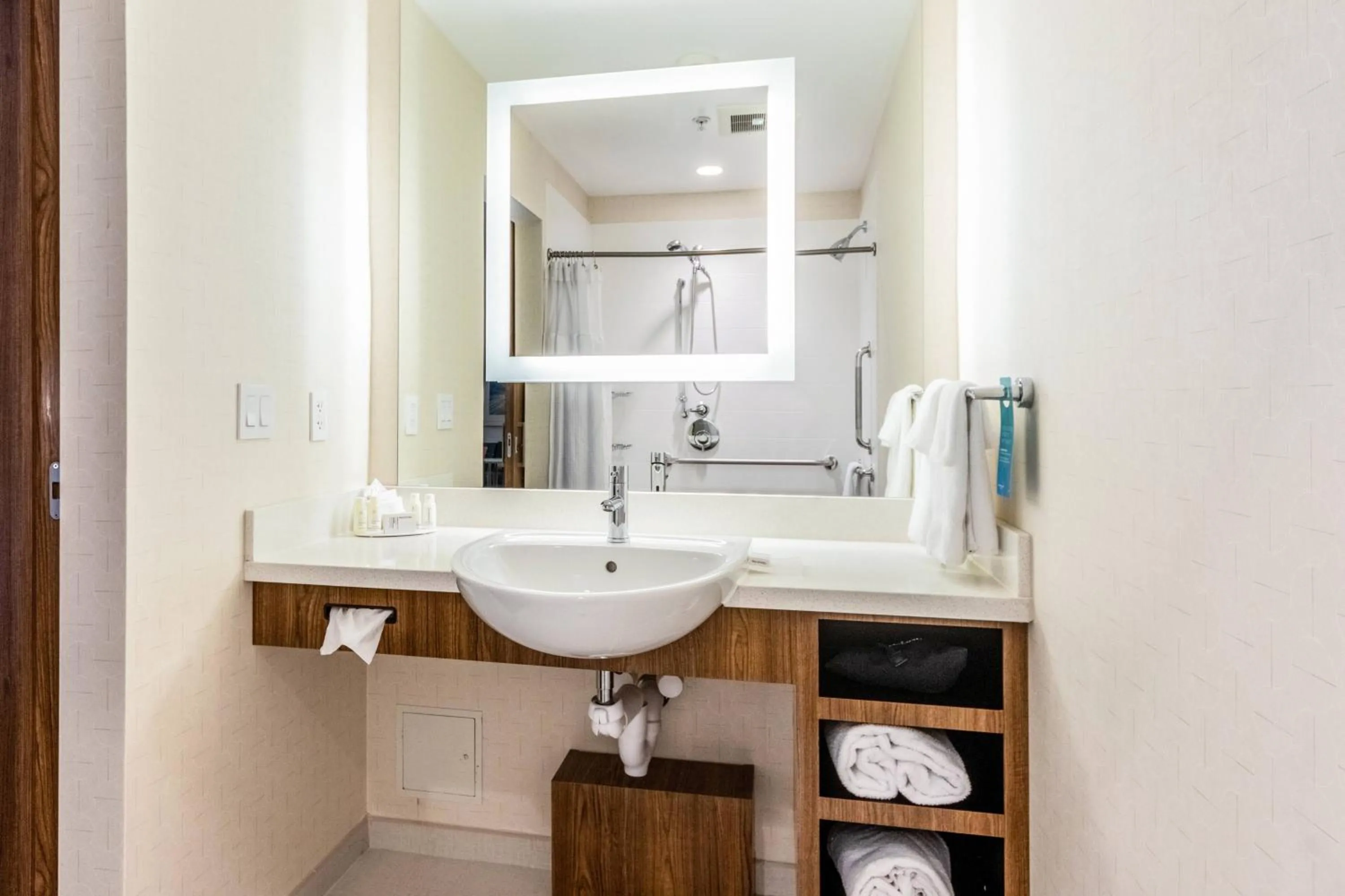 Bathroom in SpringHill Suites by Marriott Dallas Plano/Frisco