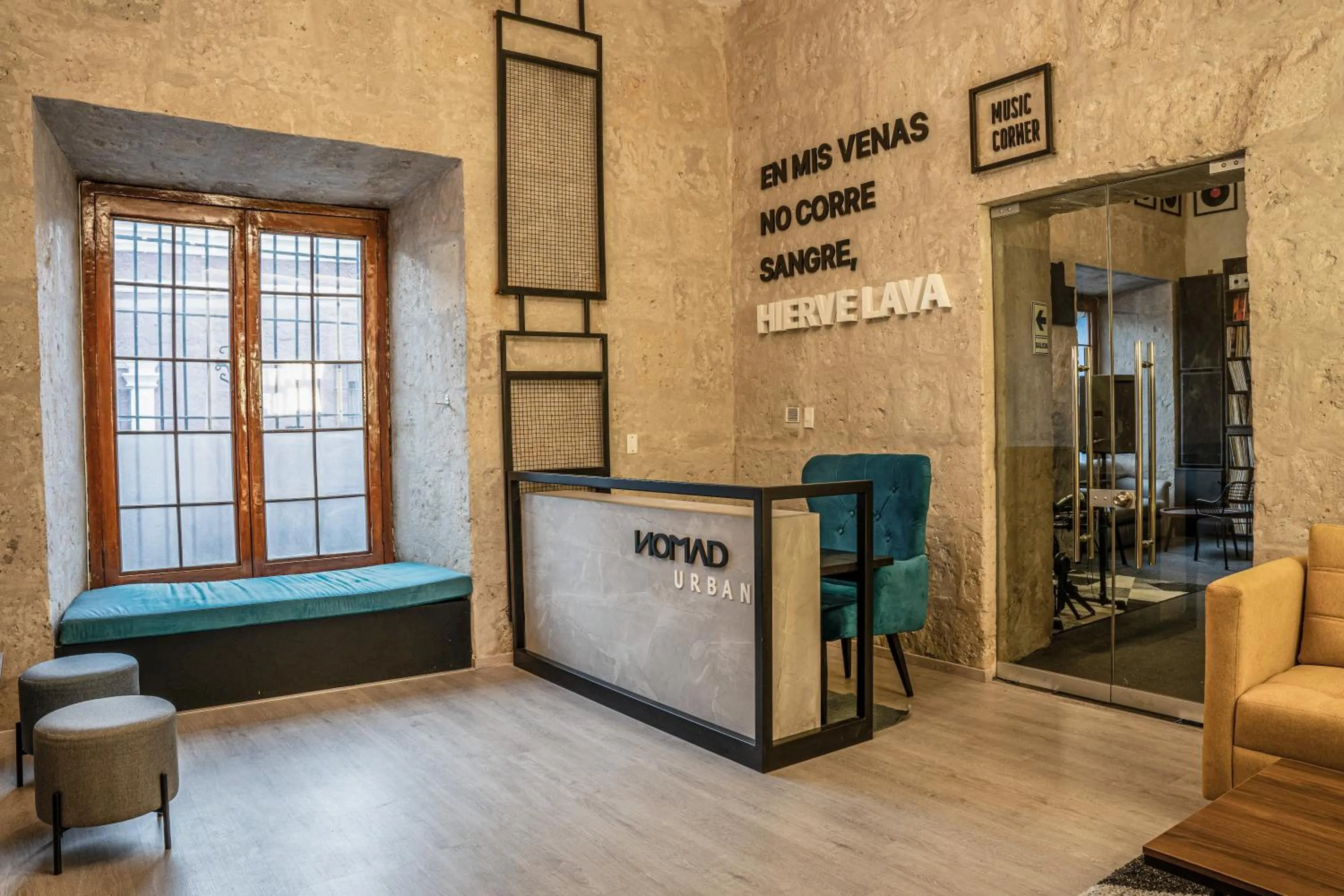 Living room in QASA Arequipa by NOMAD