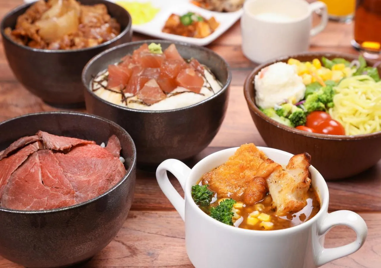 Food in APA Hotel TKP Sapporo Eki-Kitaguchi Excellent