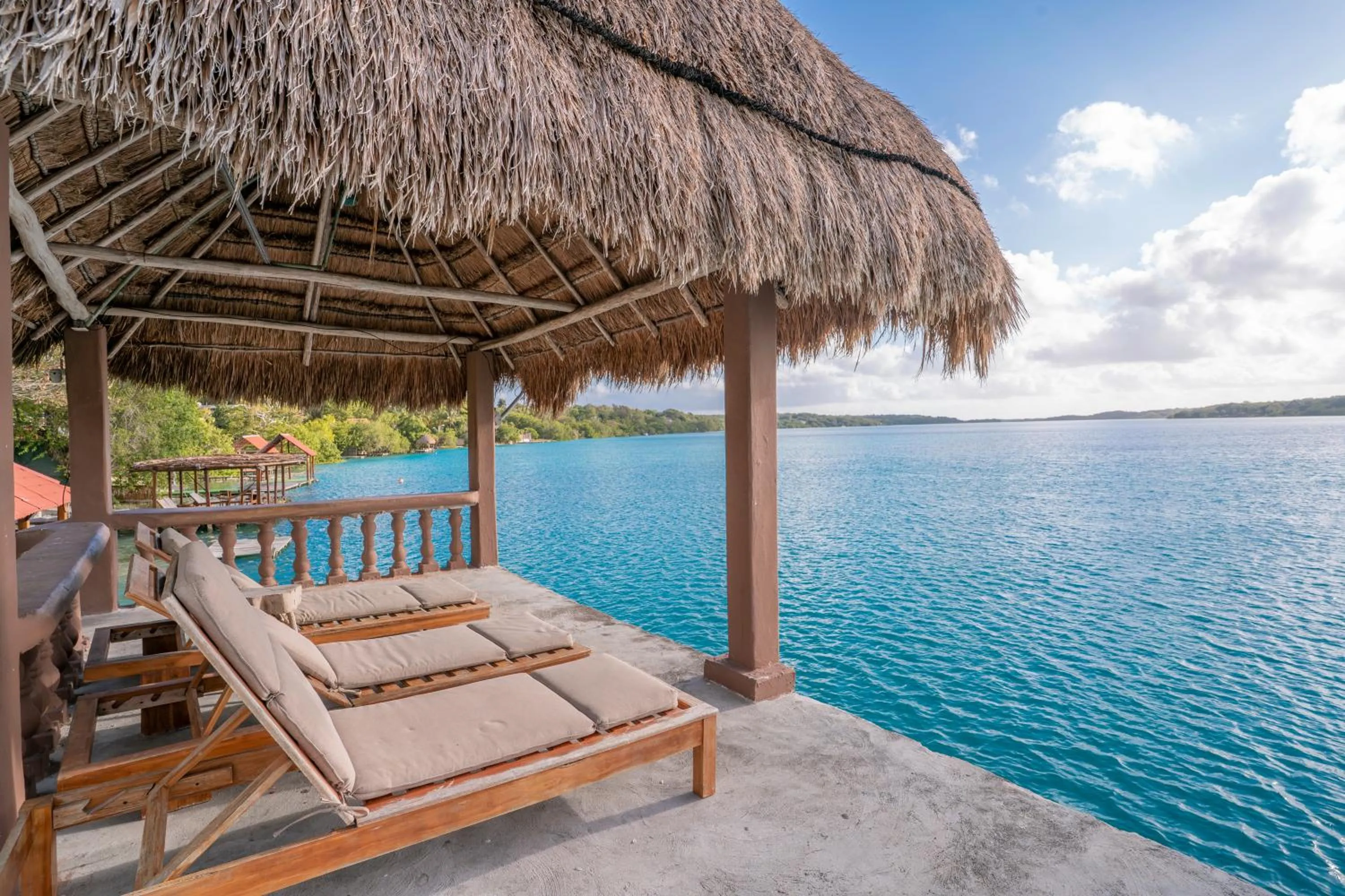 Lake view in Pepos Xul-Ha