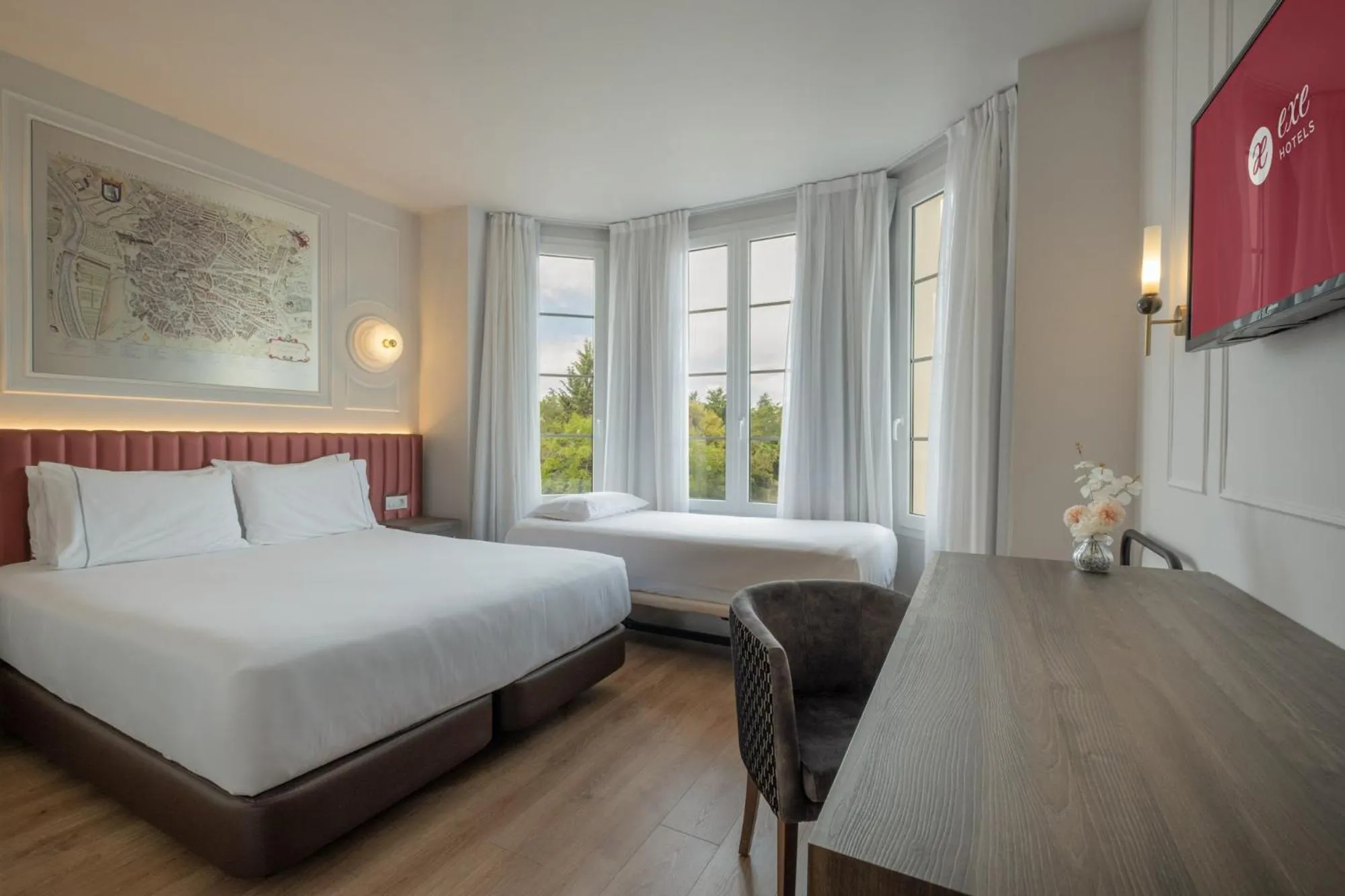 Bed in Exe Zarzuela Park