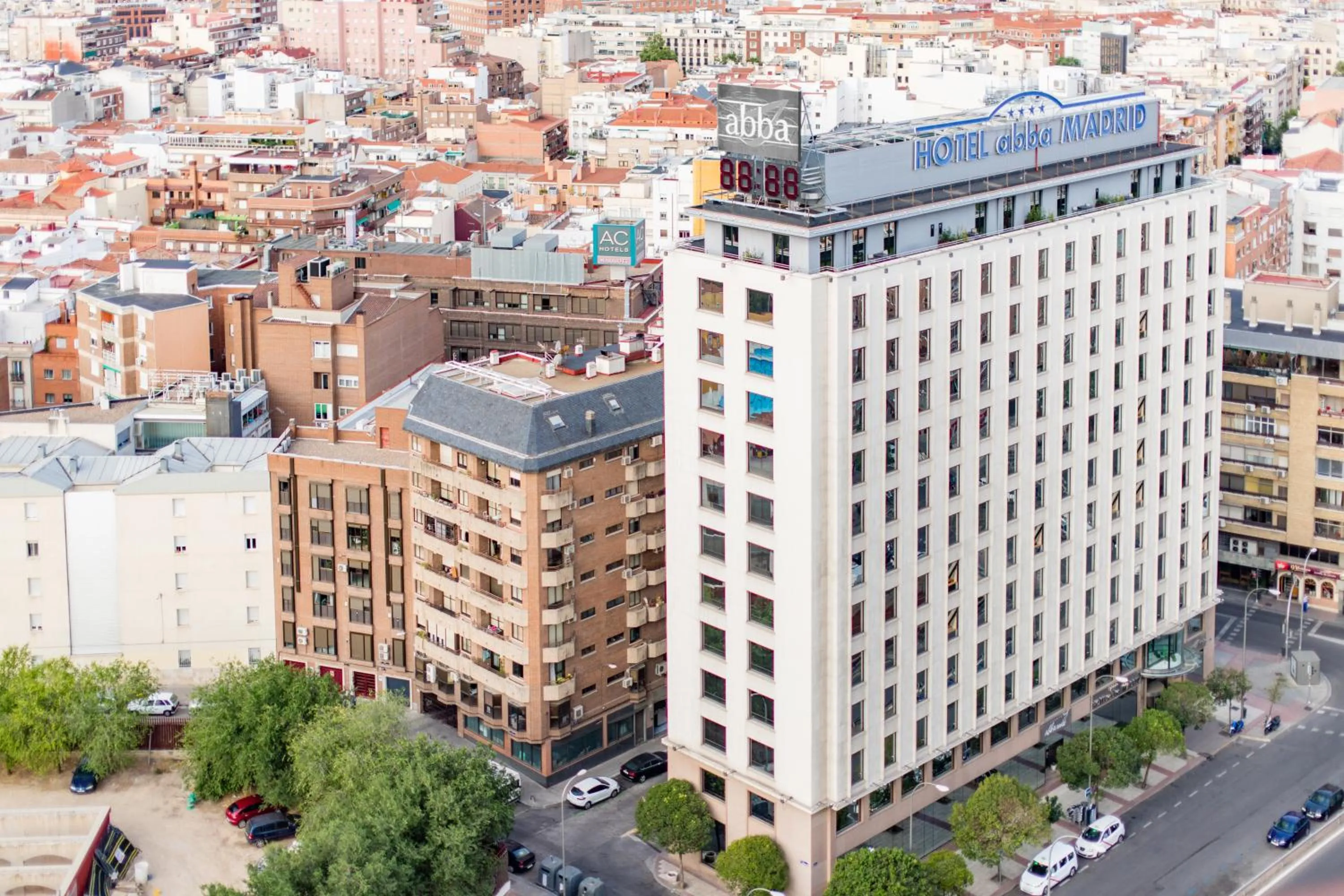Bird's eye view in Abba Madrid