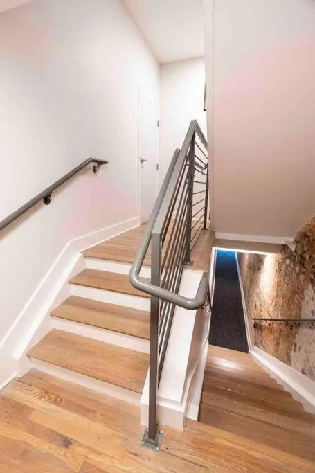 Lobby or reception in Spacious 1 bed 1 bath Downtown OTR condo minutes walk to the Reds Bengals stadium & more!