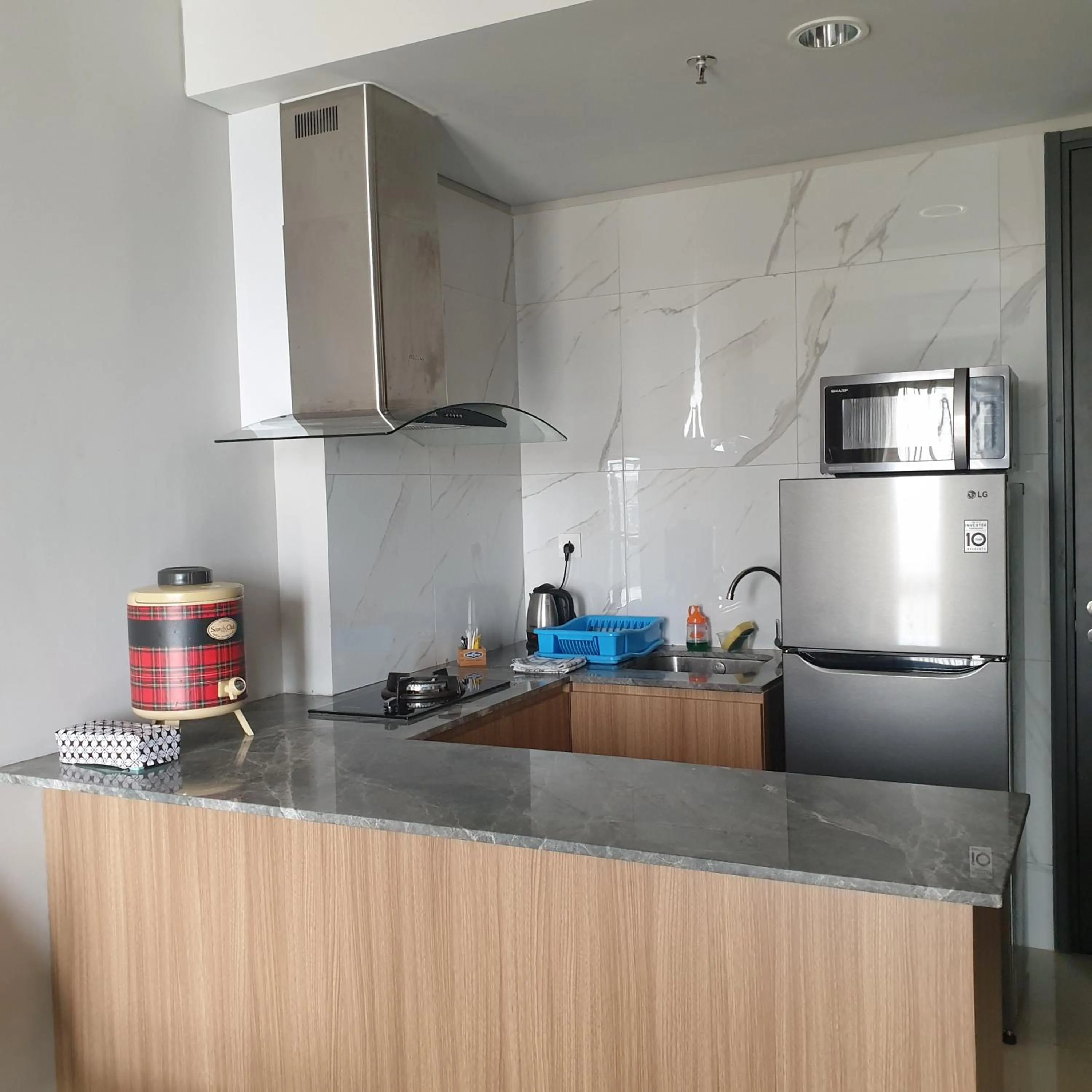 Kitchen or kitchenette in CozyHomes at One Residence Batam