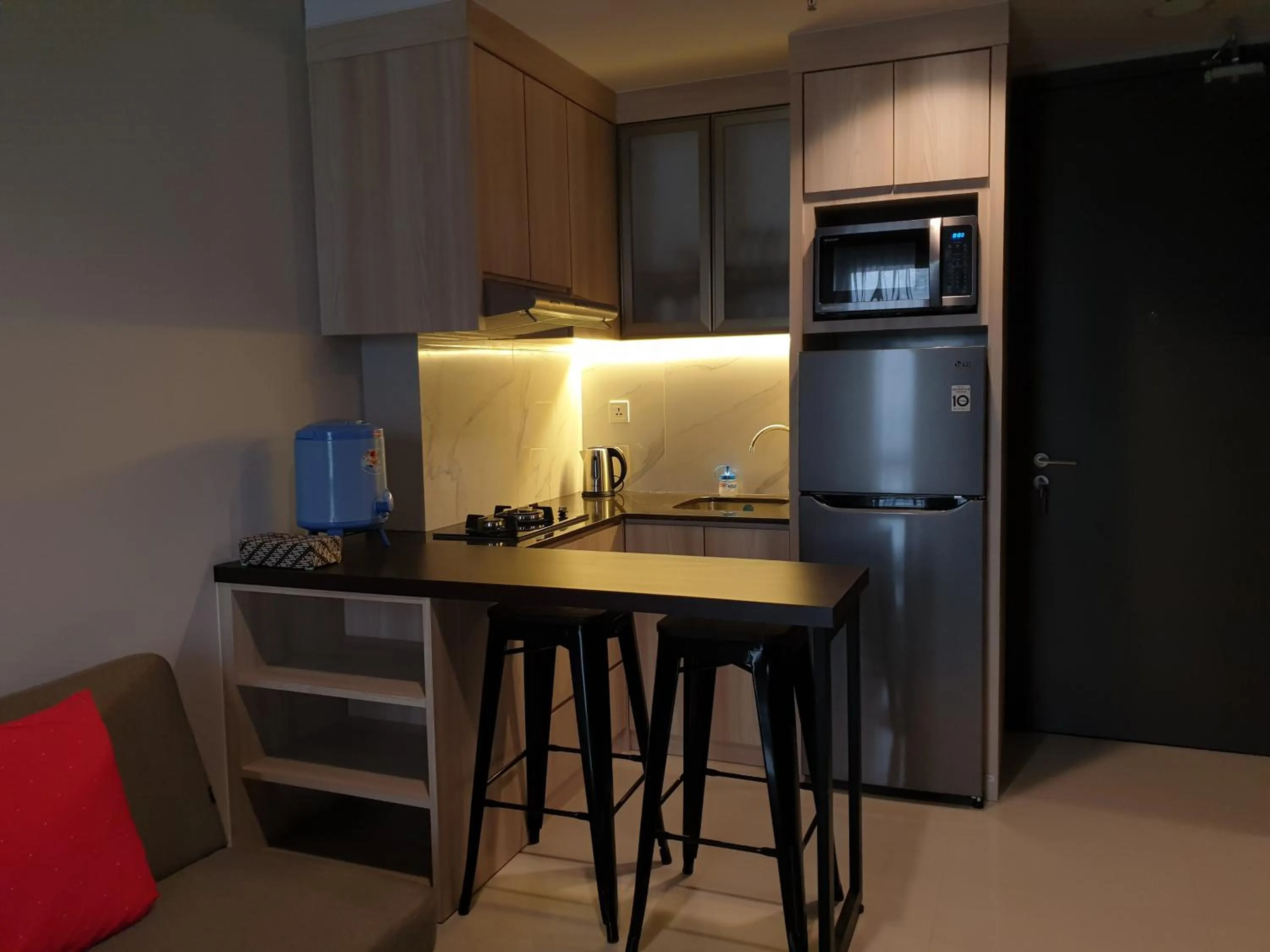 Kitchen or kitchenette in CozyHomes at One Residence Batam