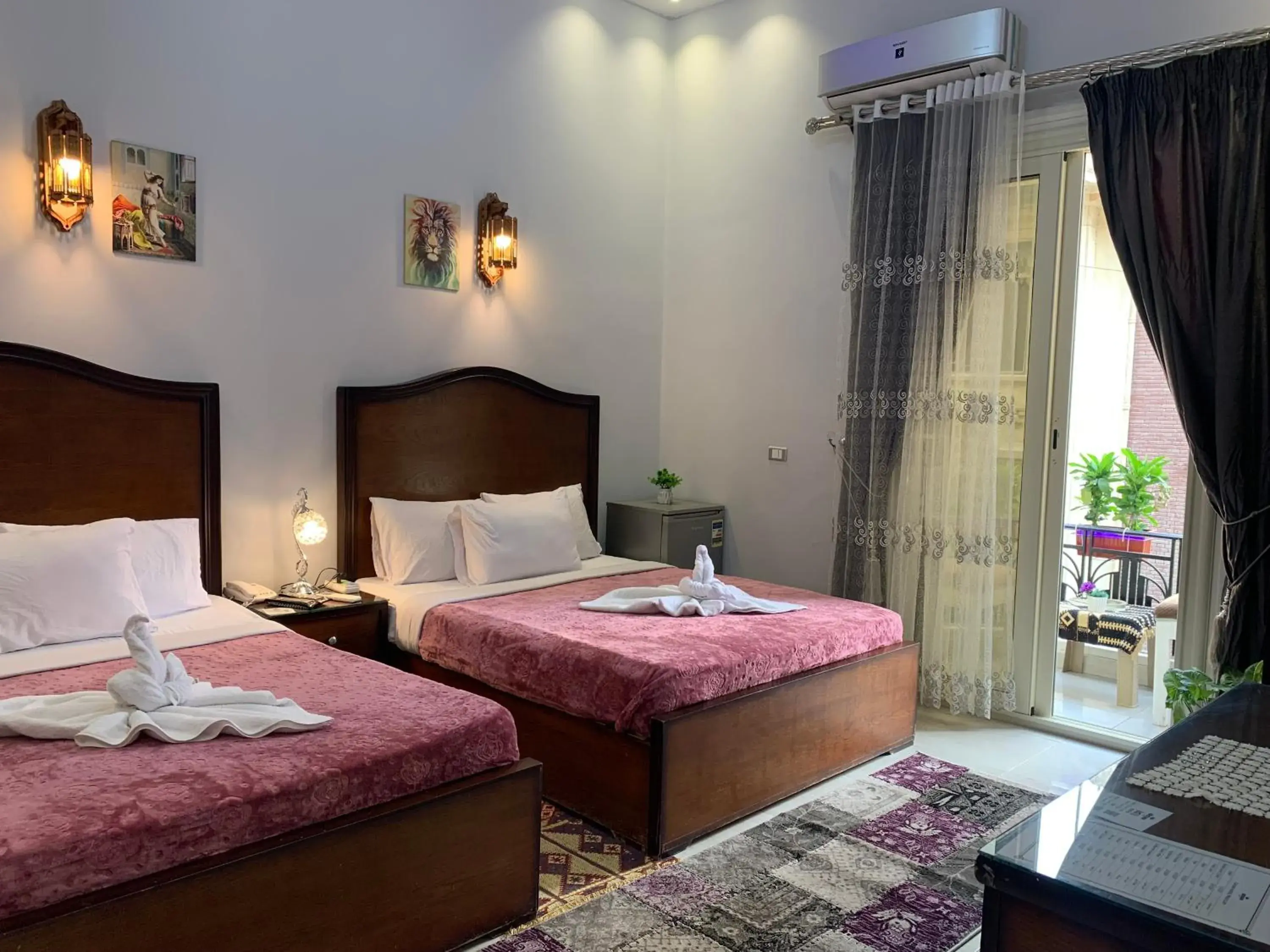 Family Room with Balcony in Crown Hotel Family Room with Balcony in Crown Hotel