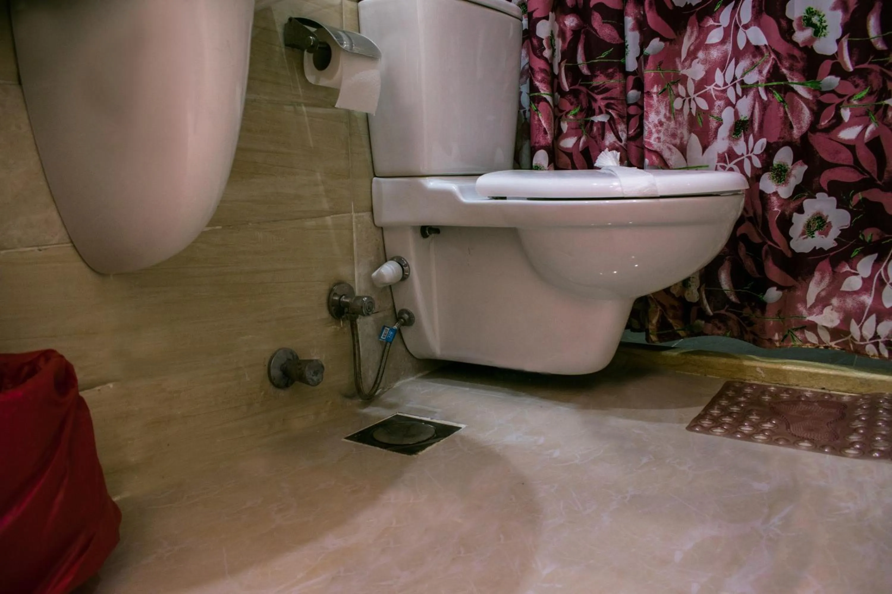 Toilet in Crown Hotel