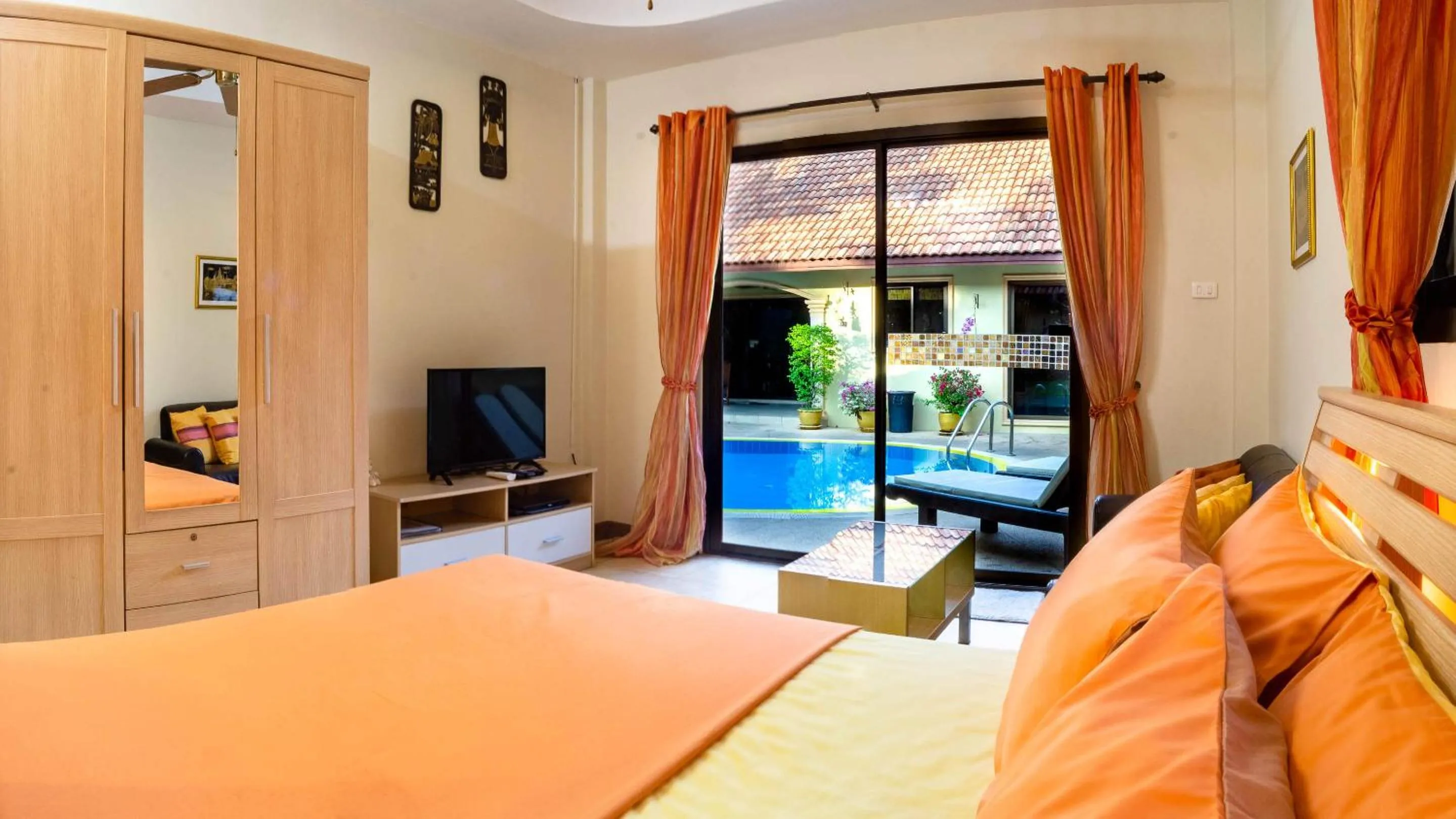 Bed in Coconut Paradise Villas