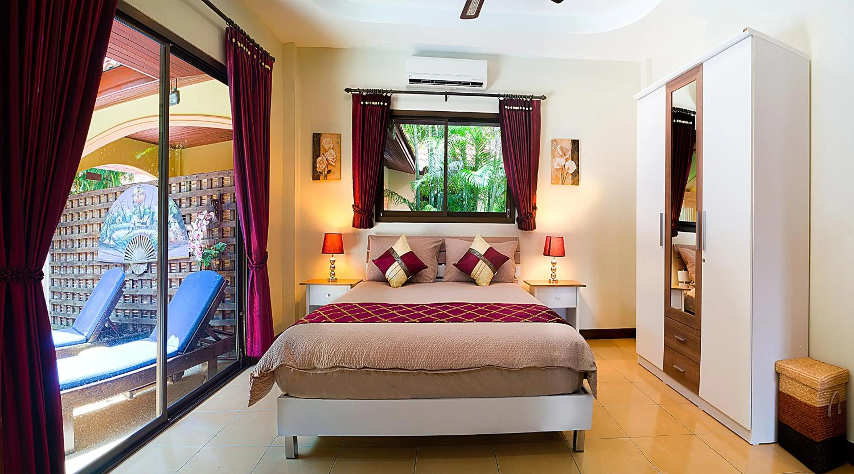 Bedroom, Bed in Coconut Paradise Villas