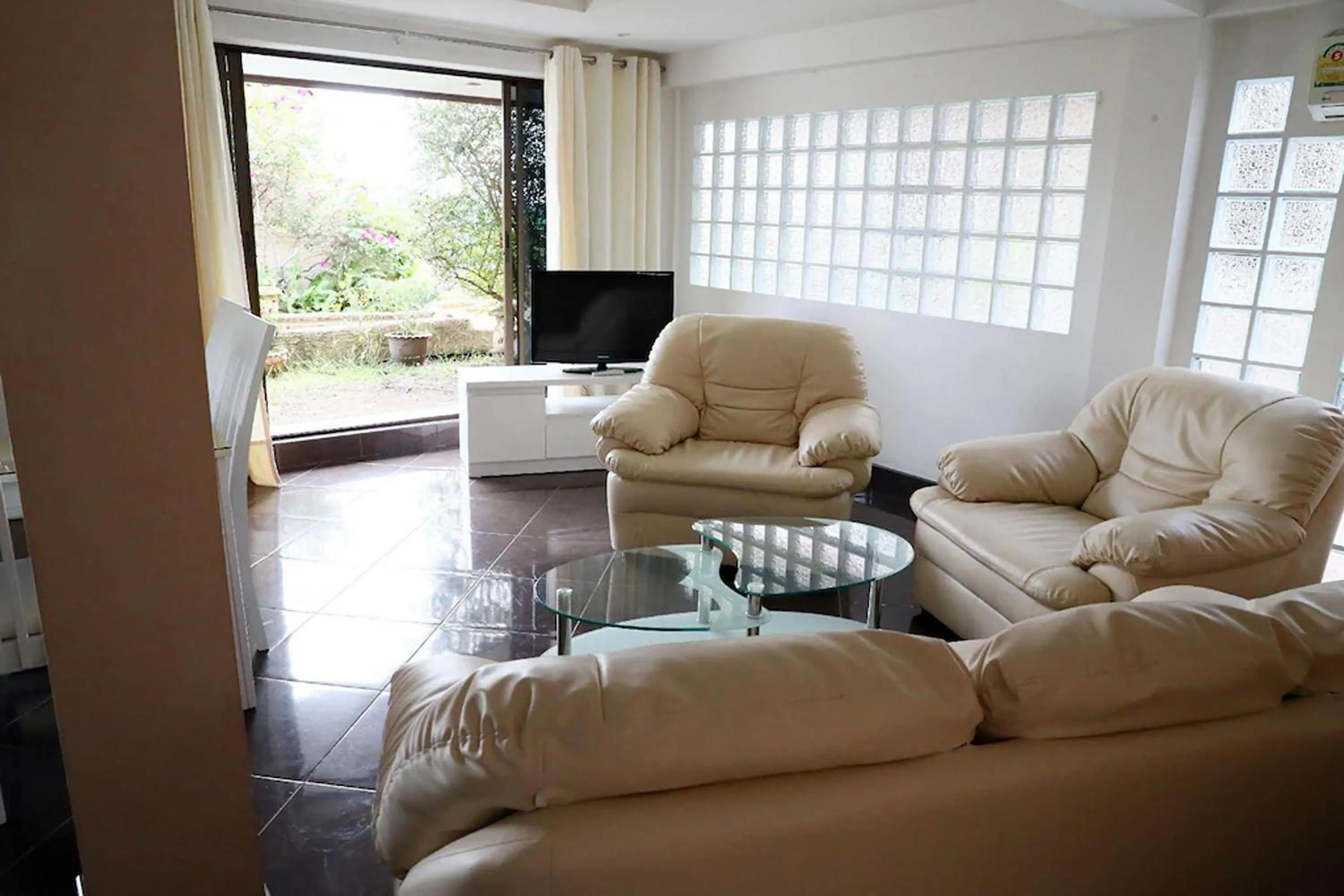 Living room in Swiss Villas Panoramic - SHA Certified
