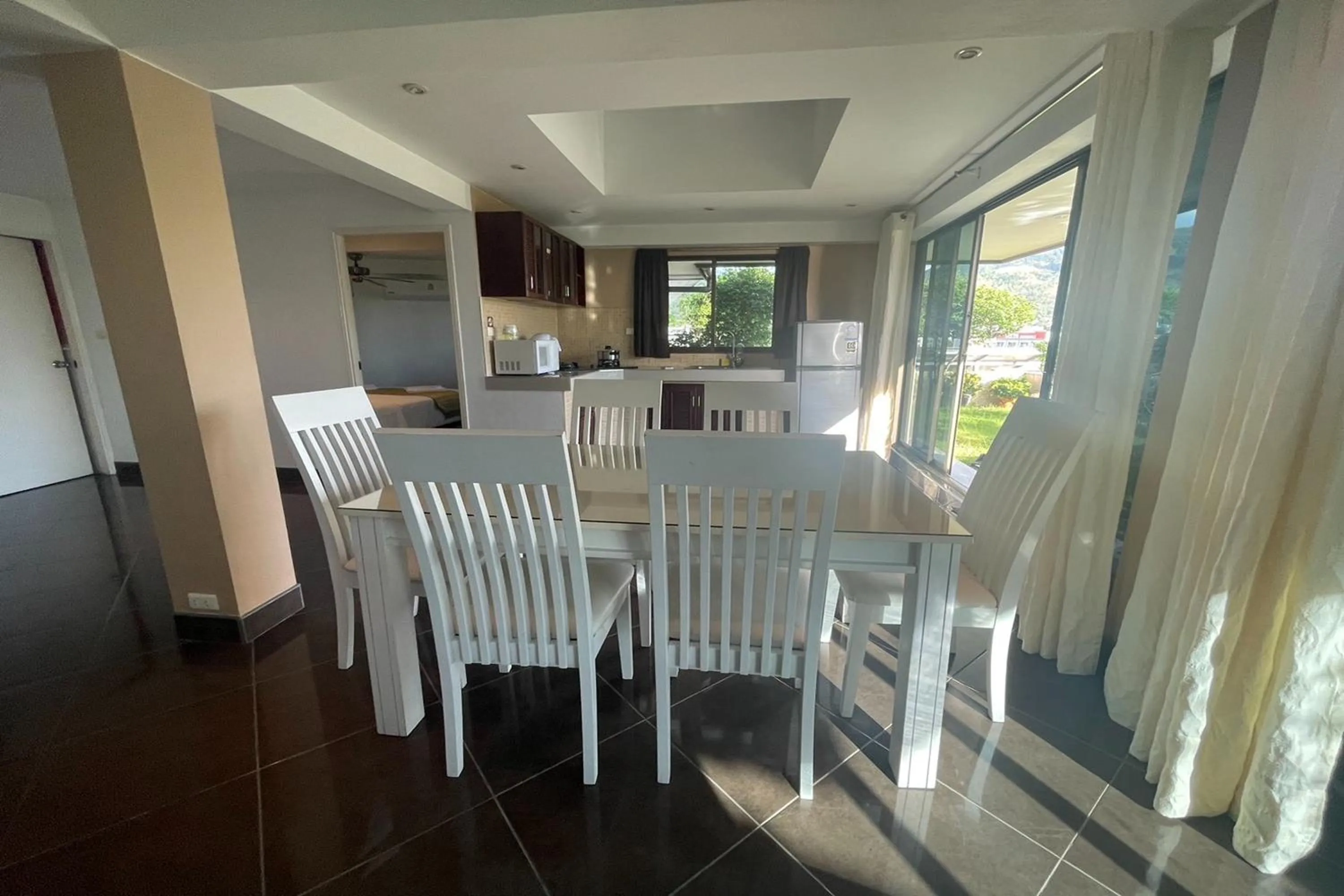 Dining area in Swiss Villas Panoramic - SHA Certified