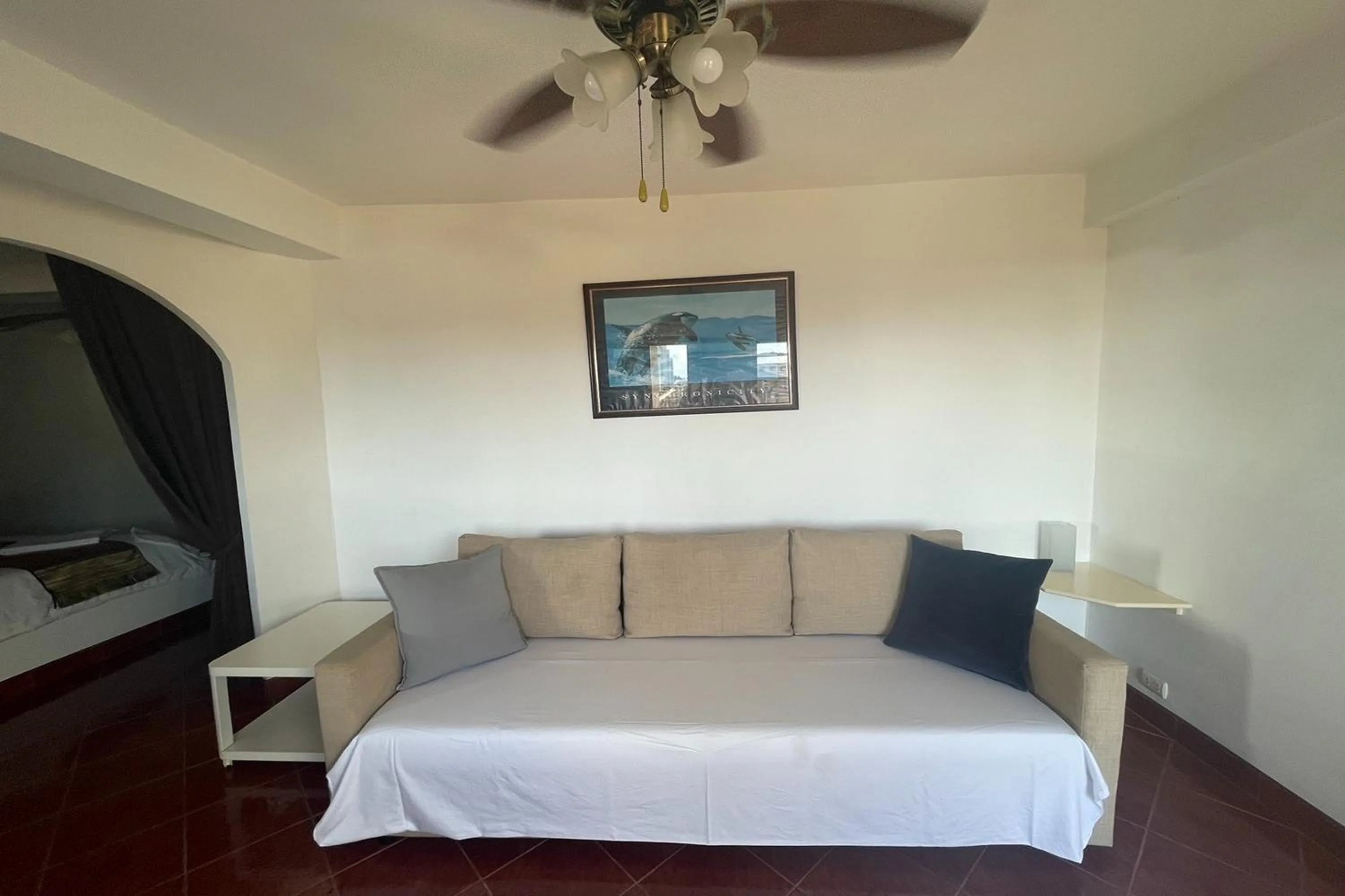 Living room, Bed in Swiss Villas Panoramic - SHA Certified