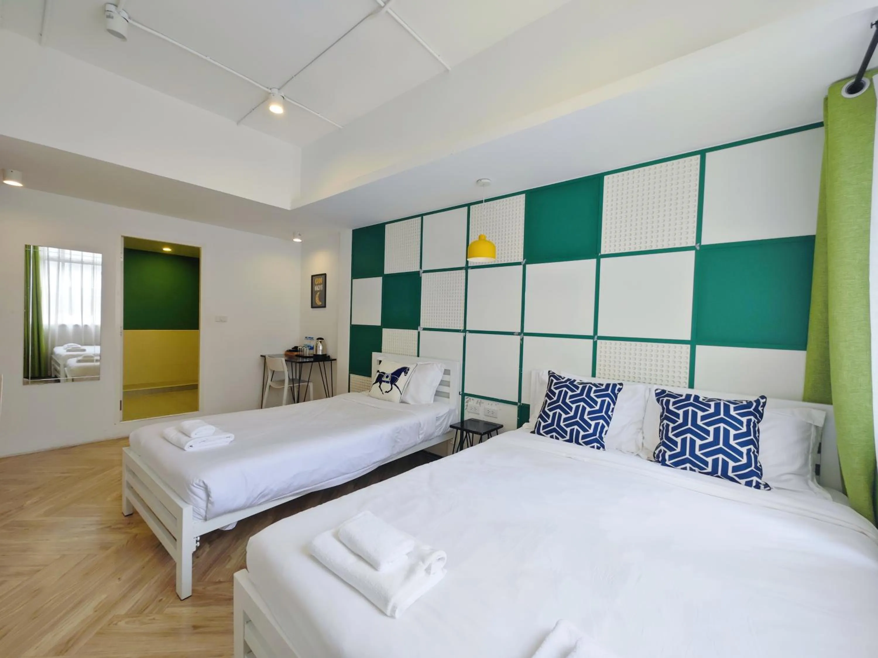 Bedroom, Bed in Ostay Asoke Bangkok