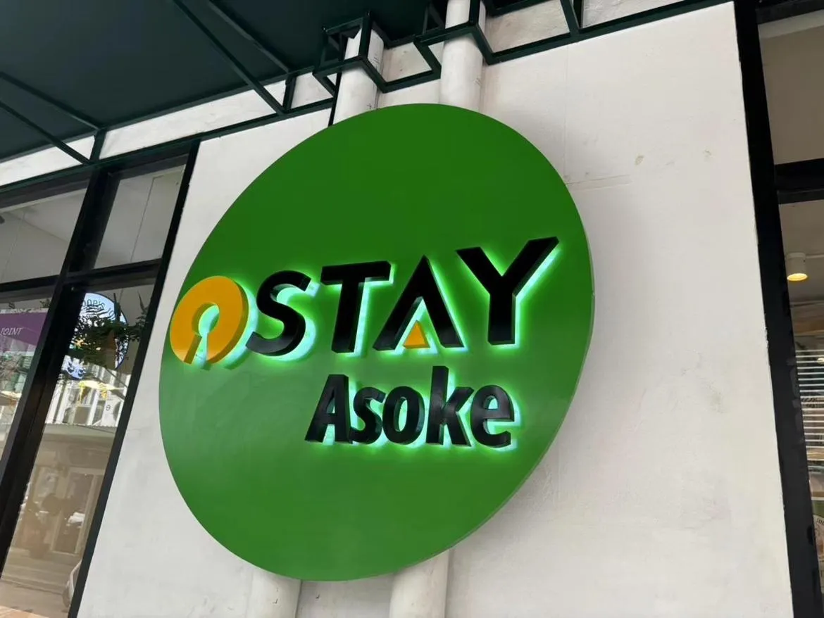 Logo/Certificate/Sign in Ostay Asoke Bangkok