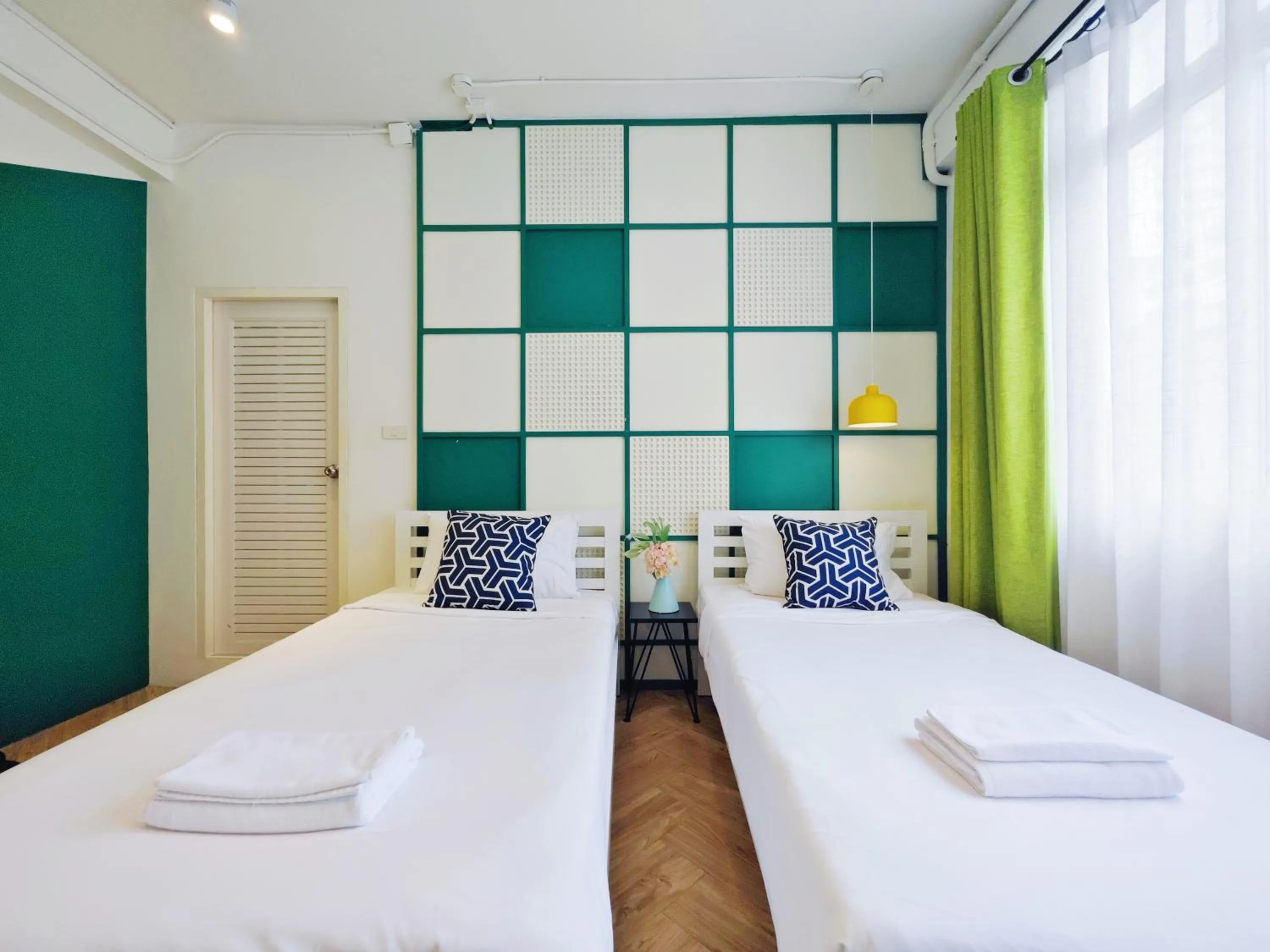 Bed in Ostay Asoke Bangkok
