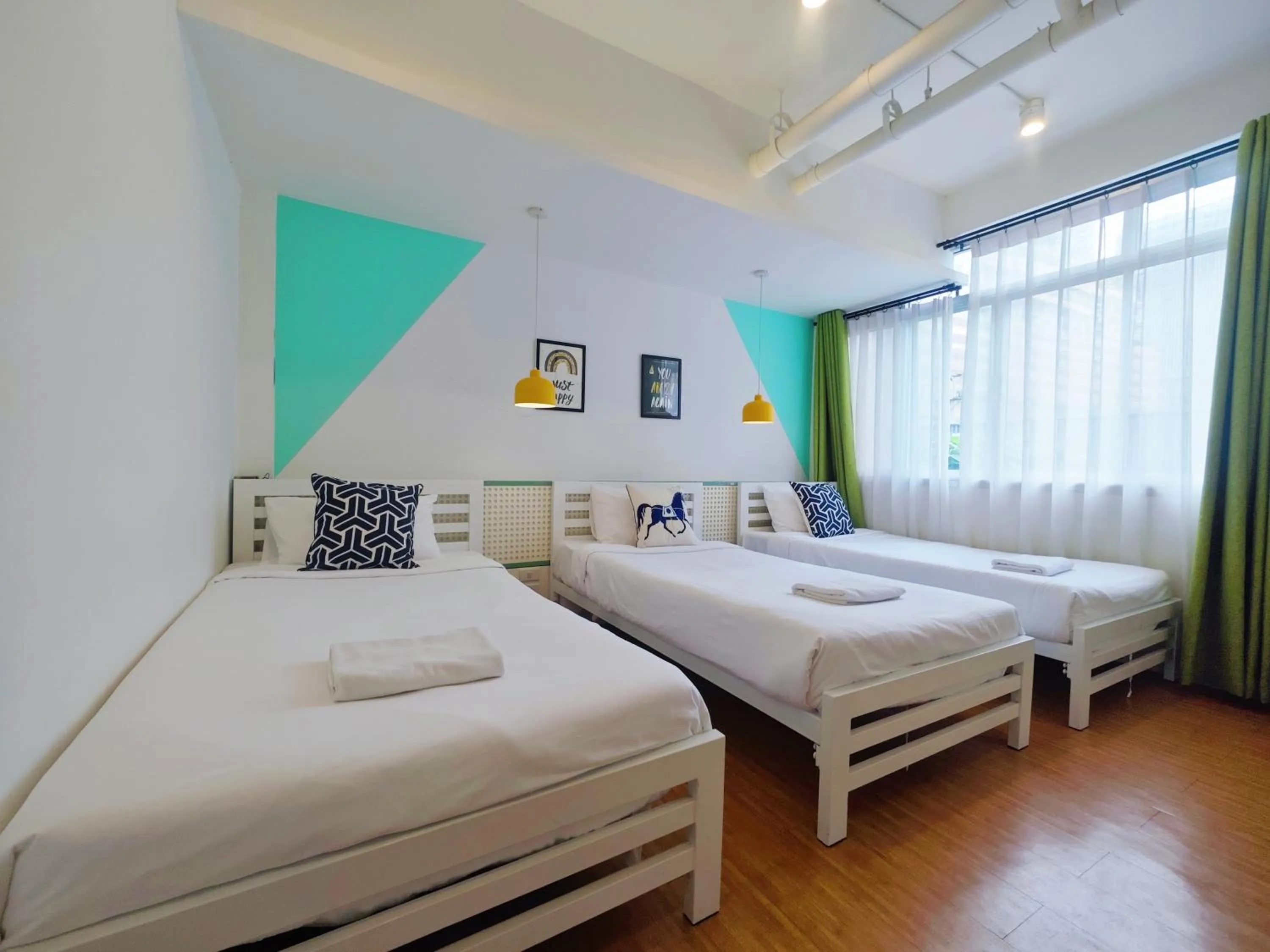 Bed in Ostay Asoke Bangkok