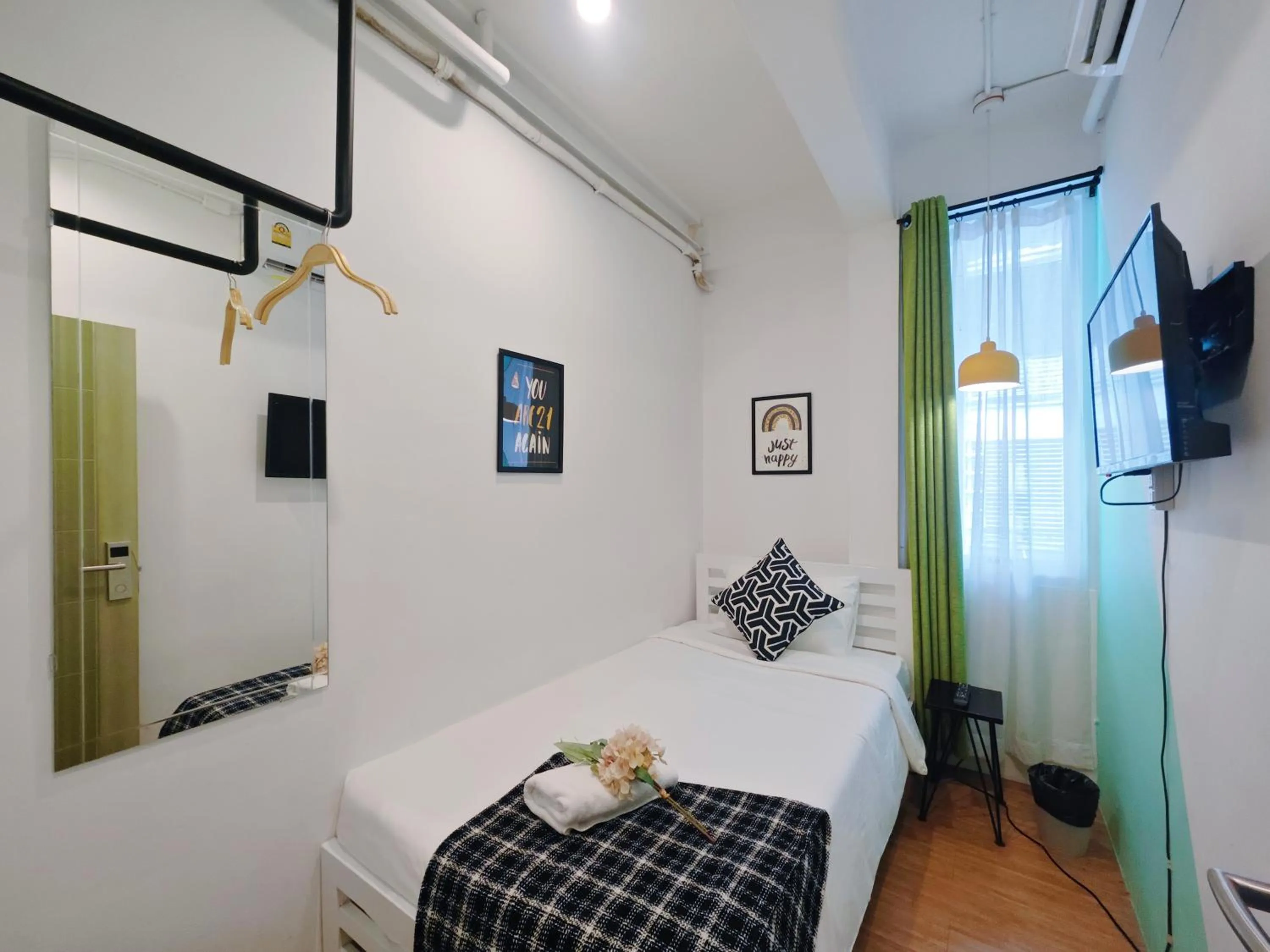 Bed in Ostay Asoke Bangkok