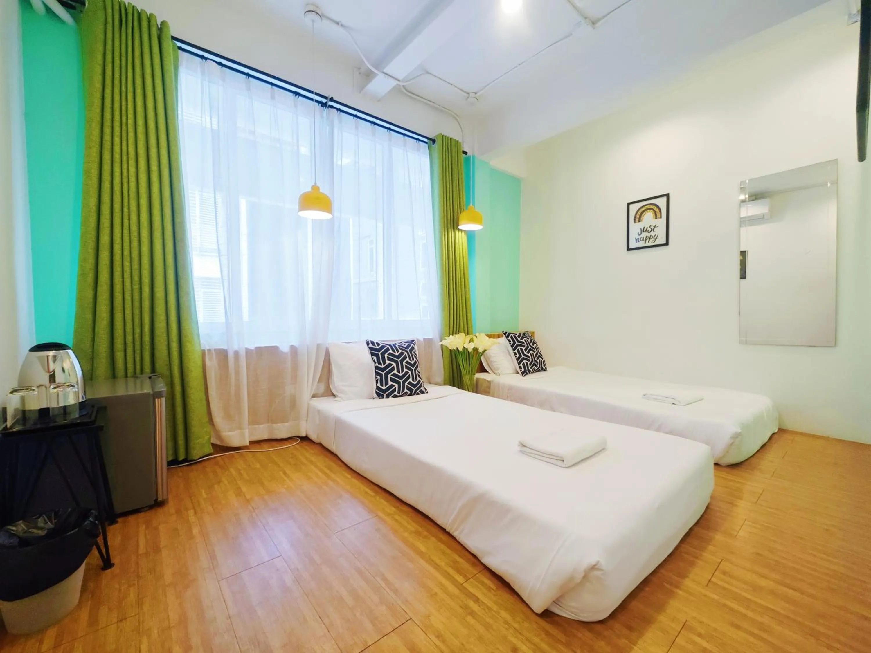 Bed in Ostay Asoke Bangkok