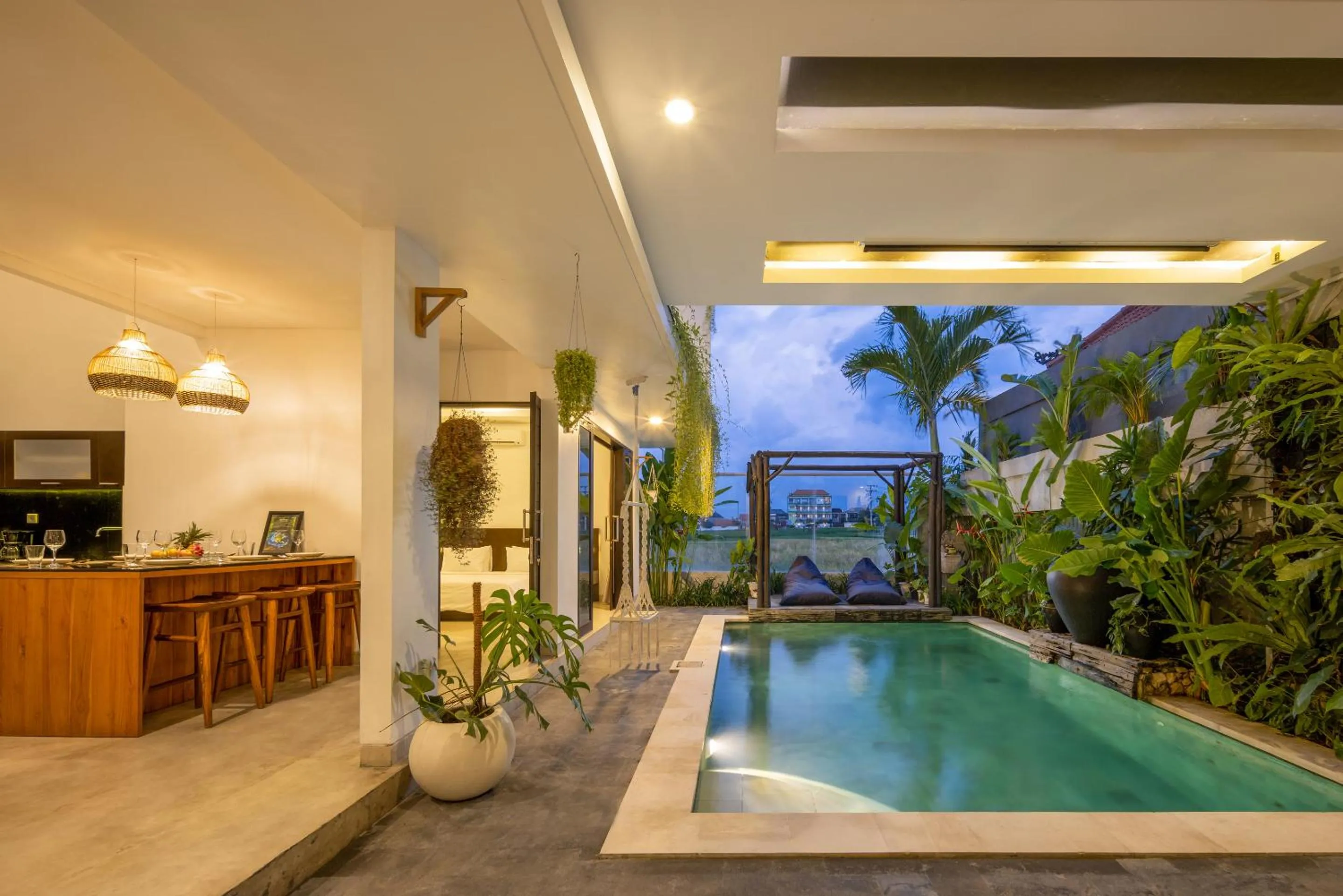 Swimming pool in Villa Manggo - Canggu
