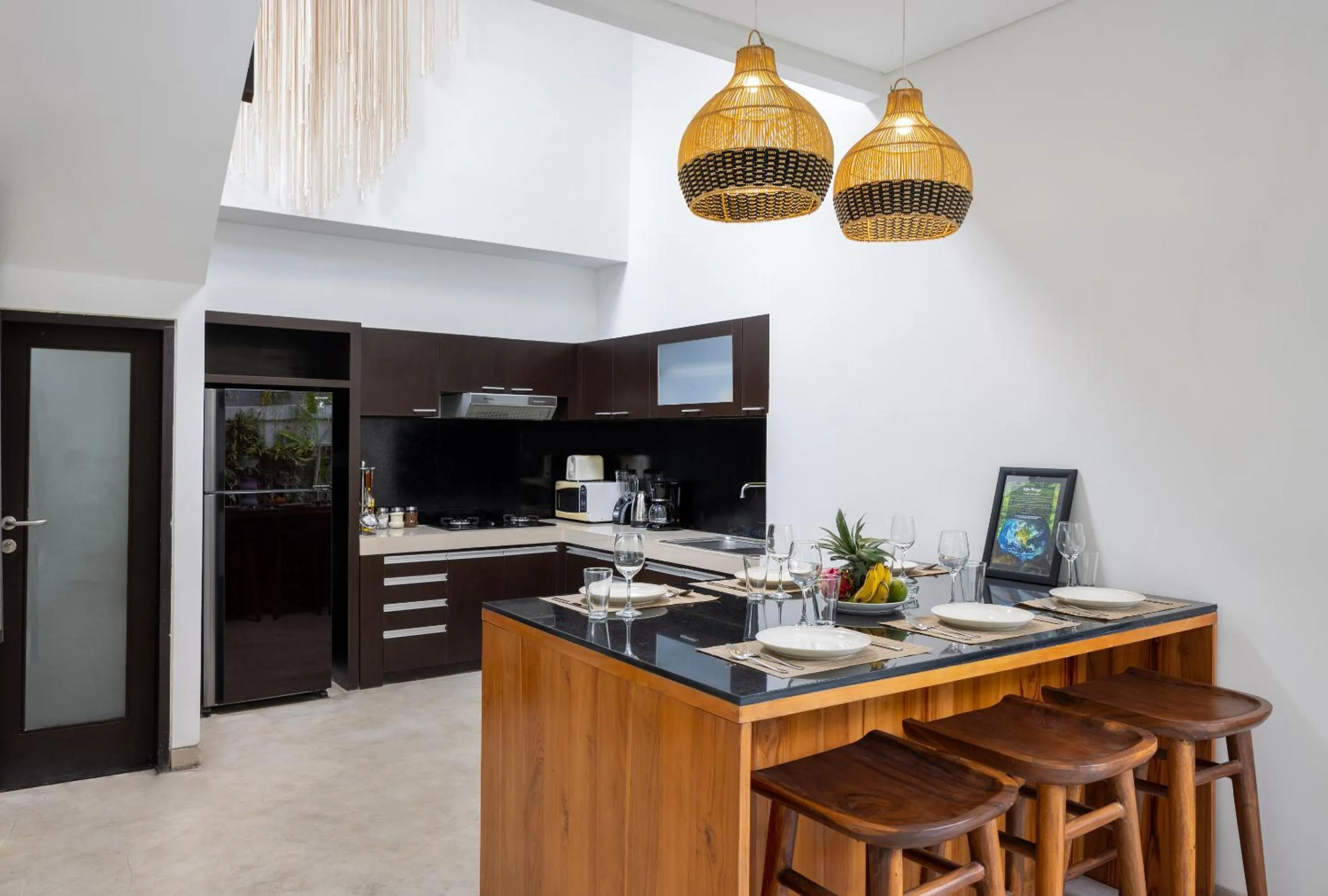 Dining area in Villa Manggo - Canggu