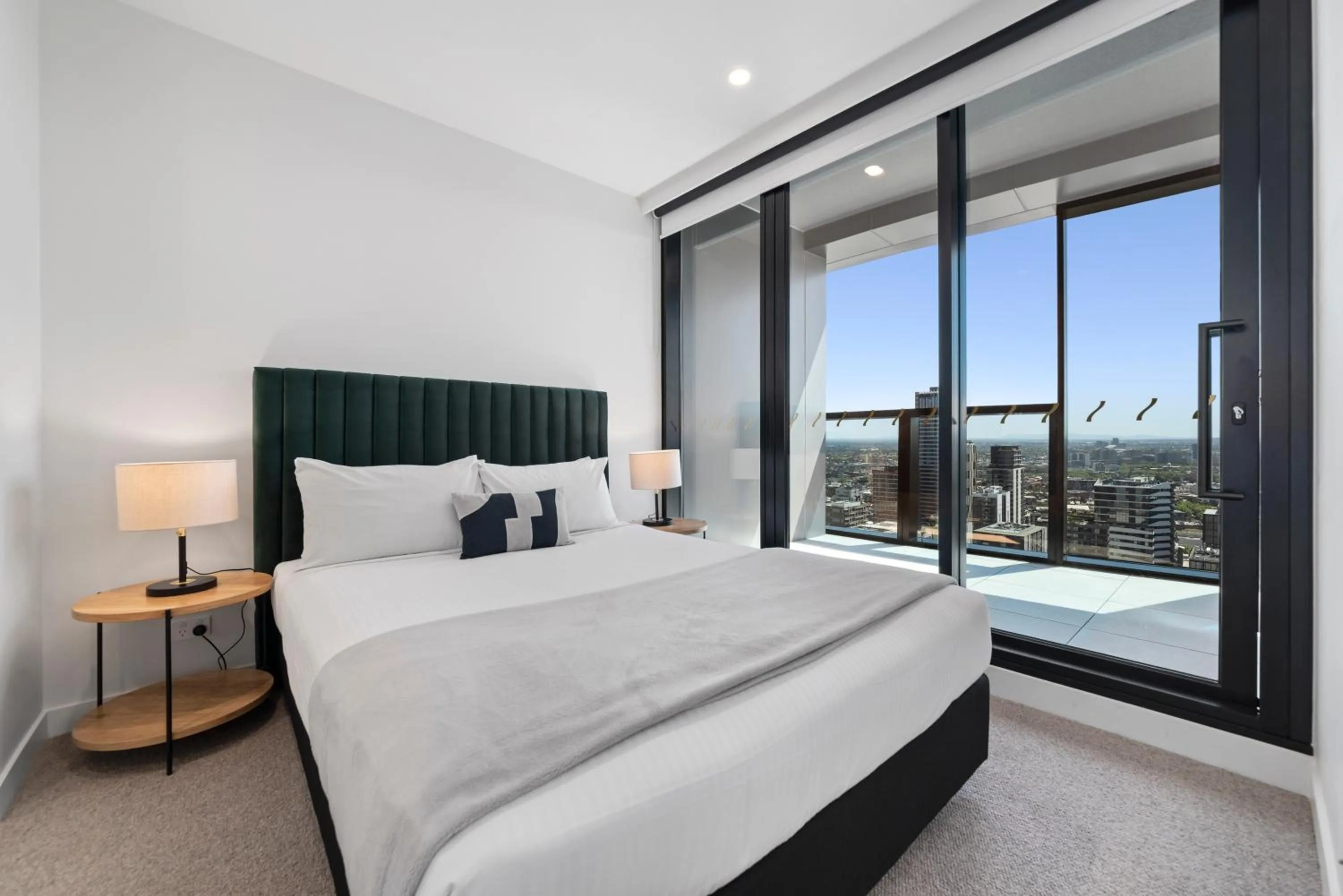 Bedroom, Bed in Aspire Melbourne