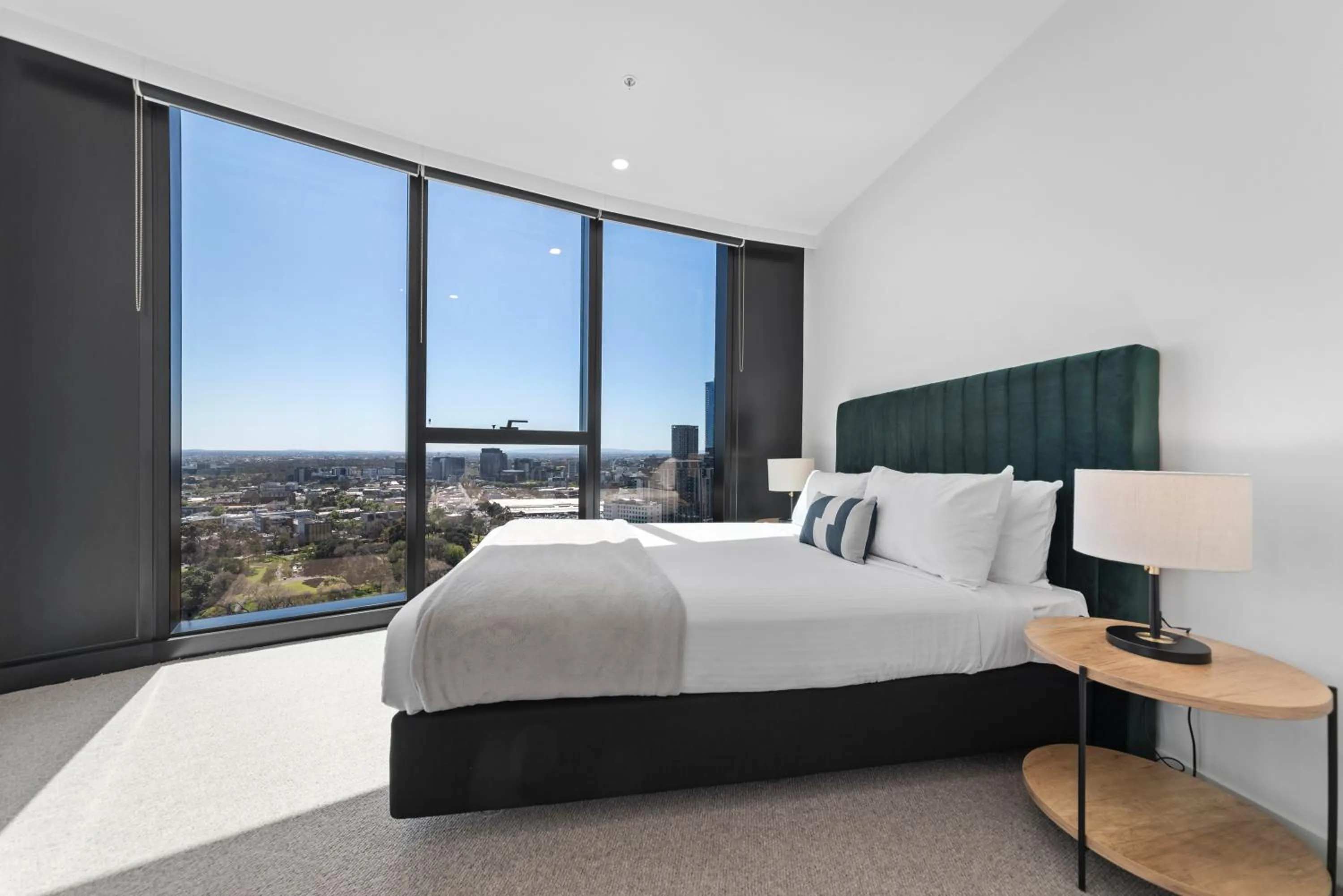 Bedroom, Bed in Aspire Melbourne