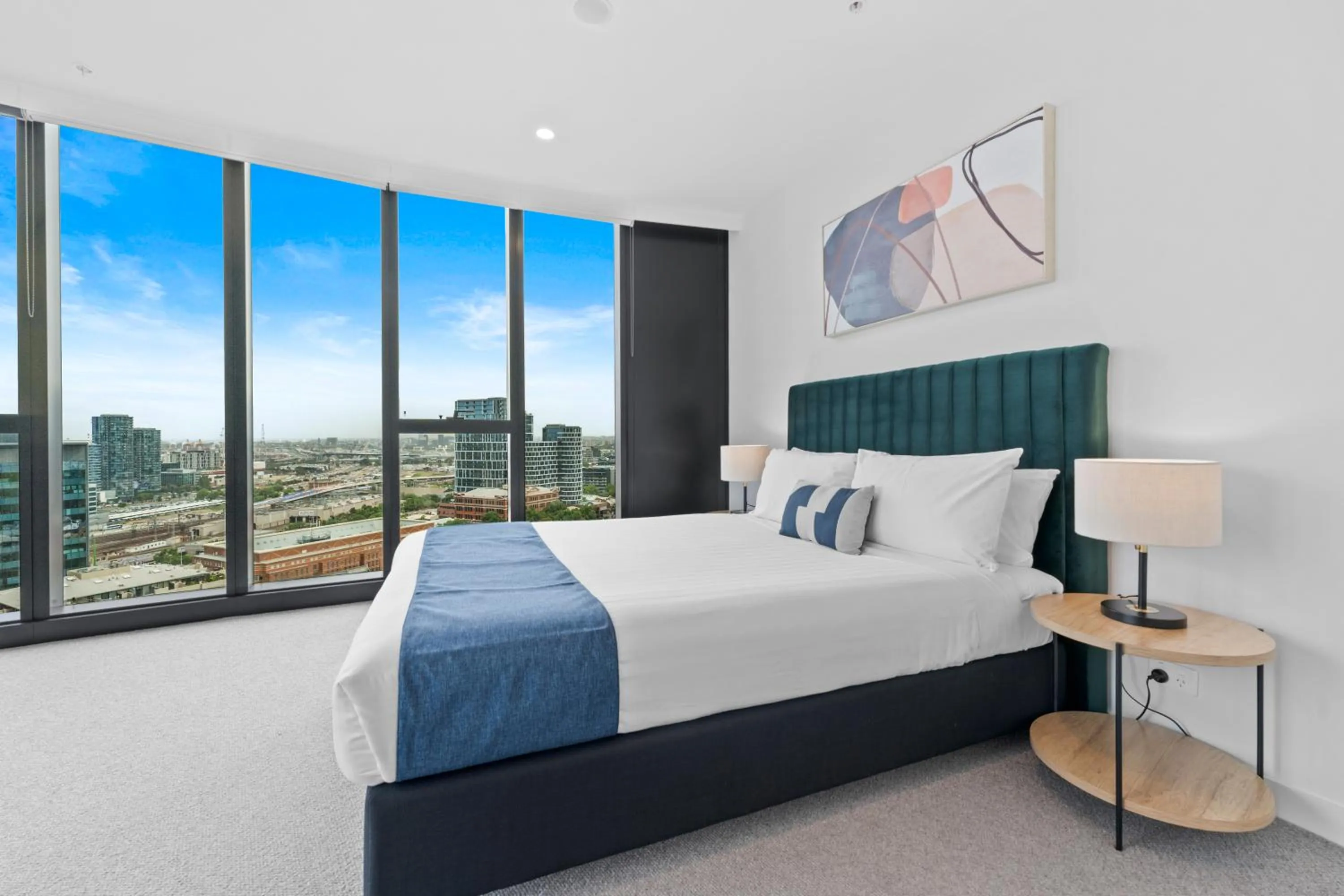 Bedroom, Bed in Aspire Melbourne