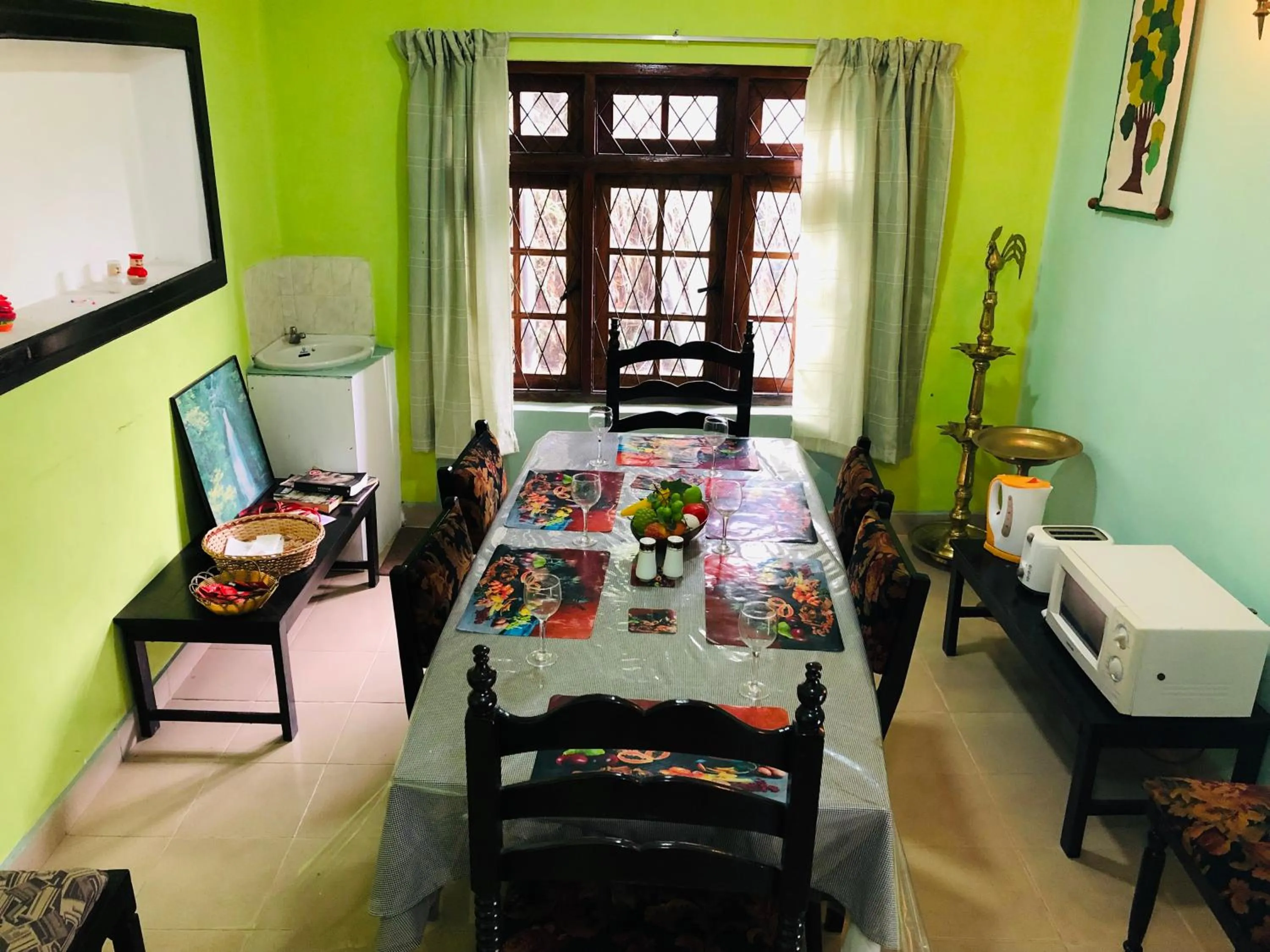 Bed in Araliya Holiday Bungalow