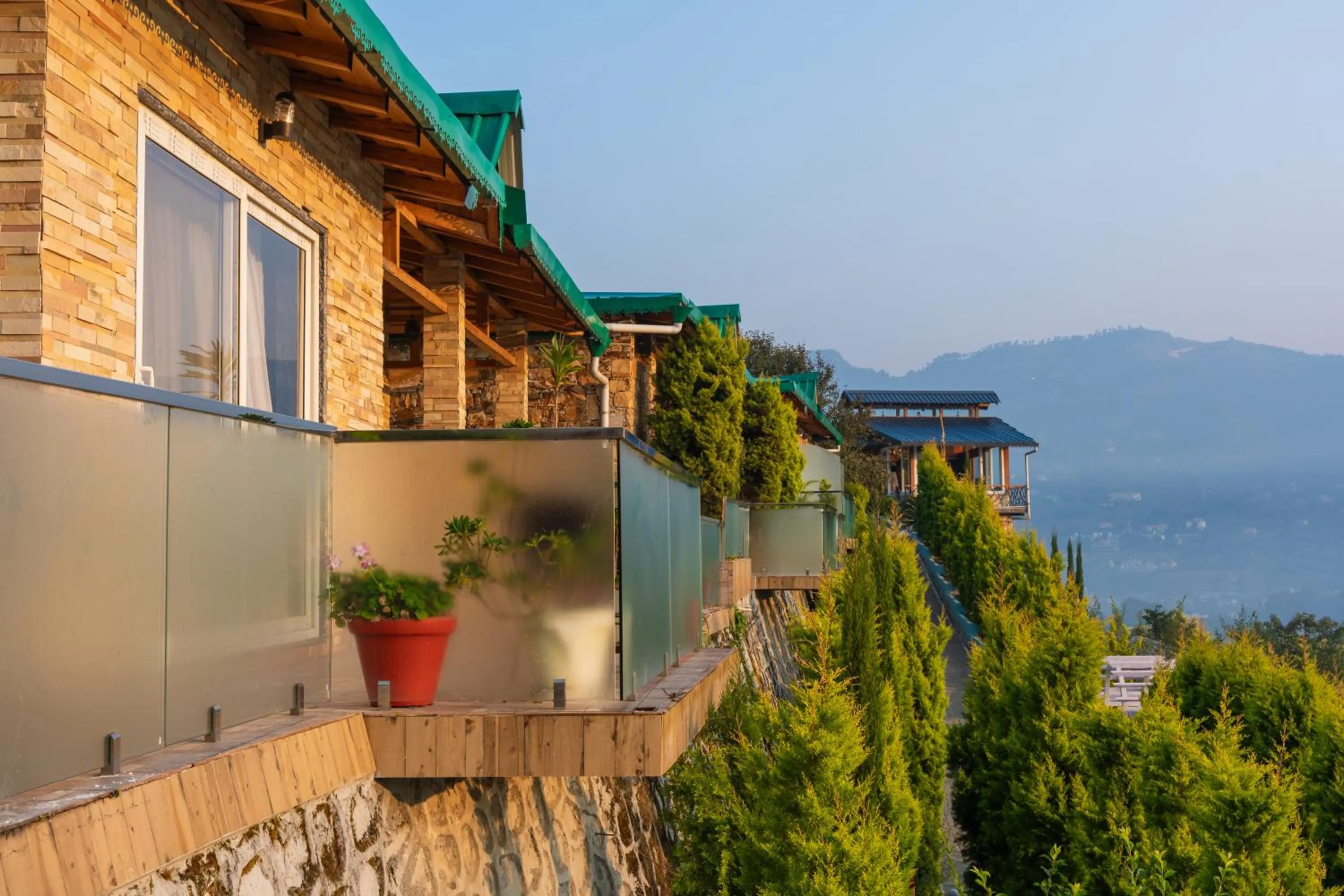 Balcony/Terrace in The Lake Ambience Resort