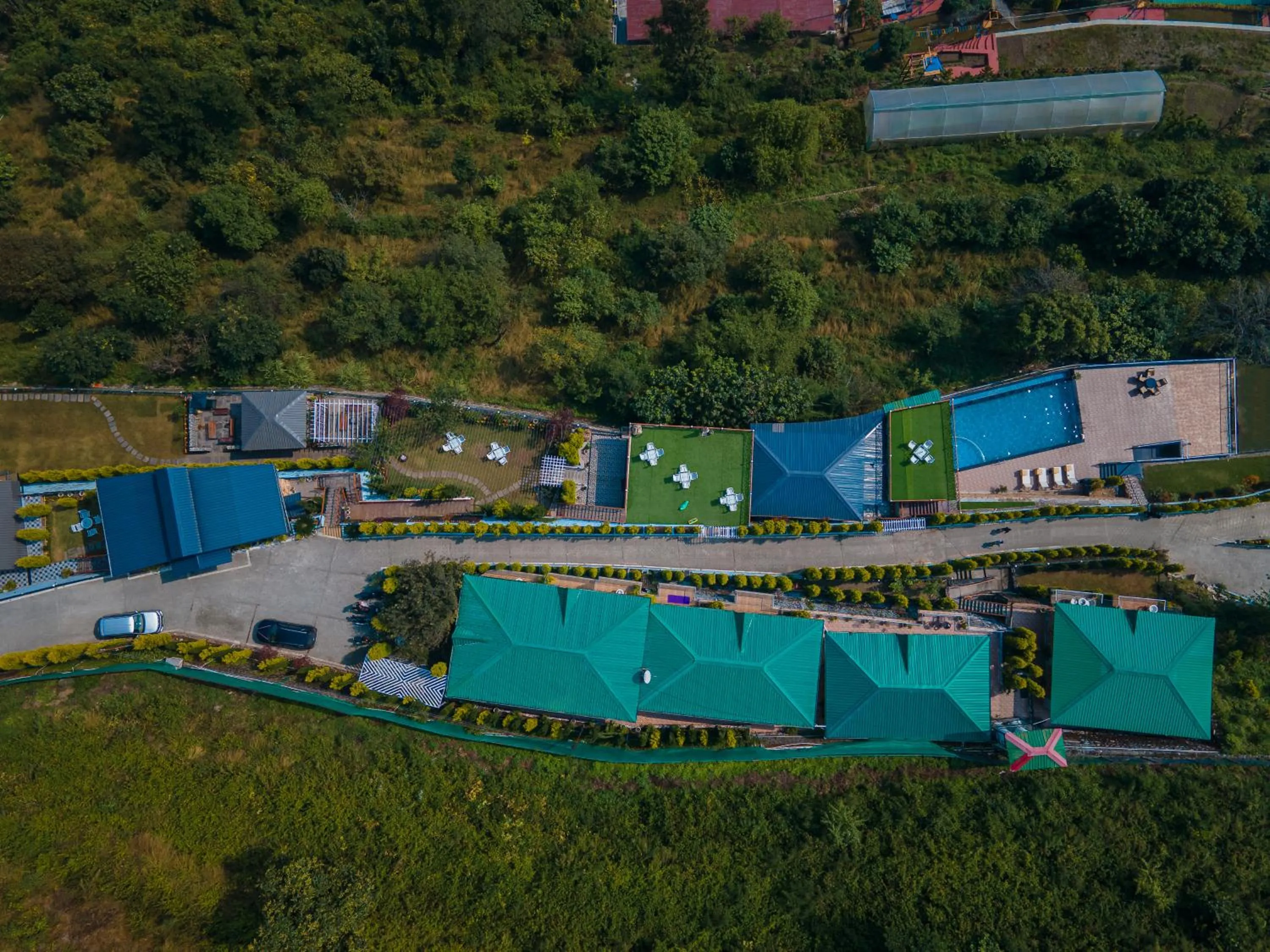 Lake view in The Lake Ambience Resort