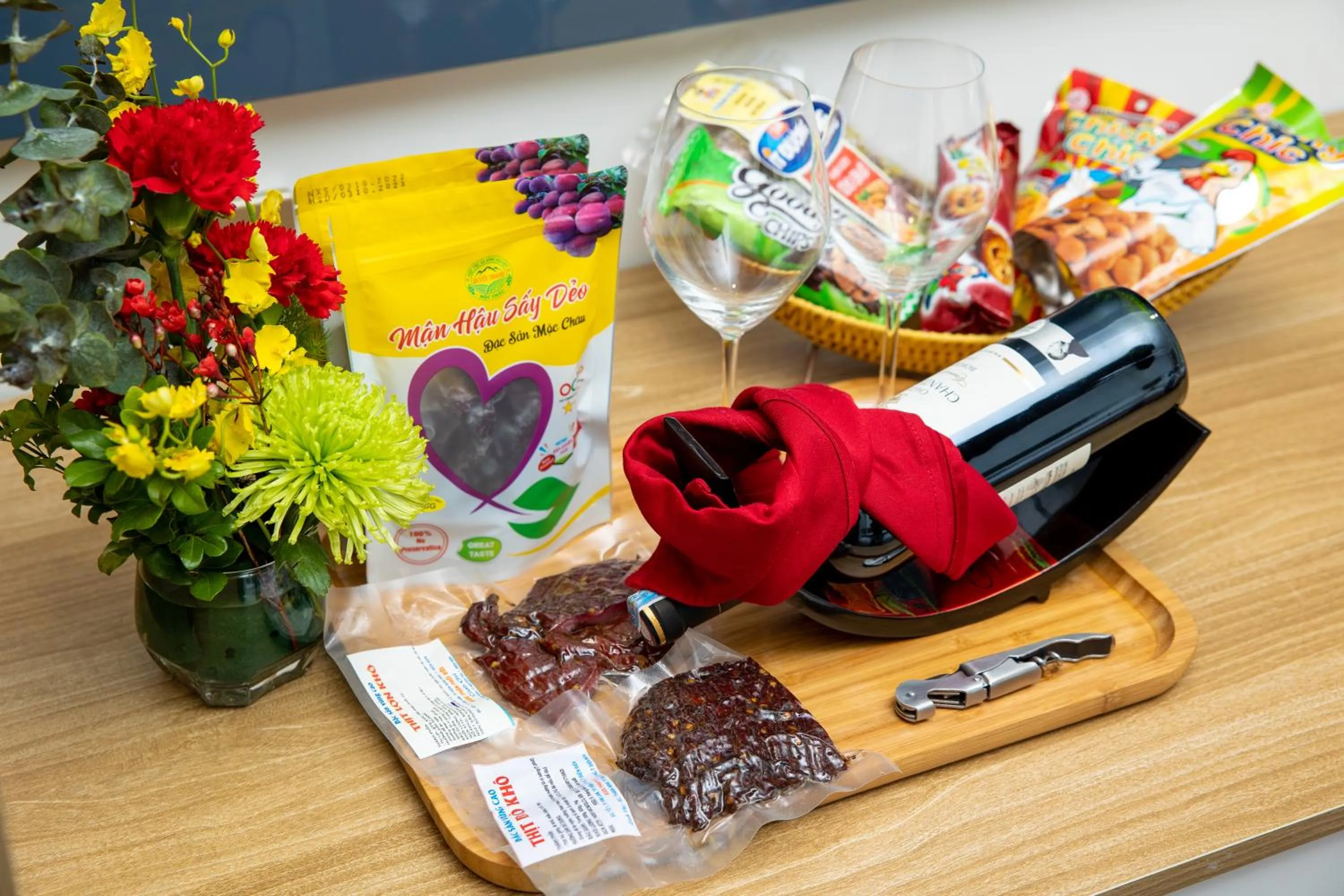 Coffee/tea facilities in Glenda Tower Moc Chau Hotel