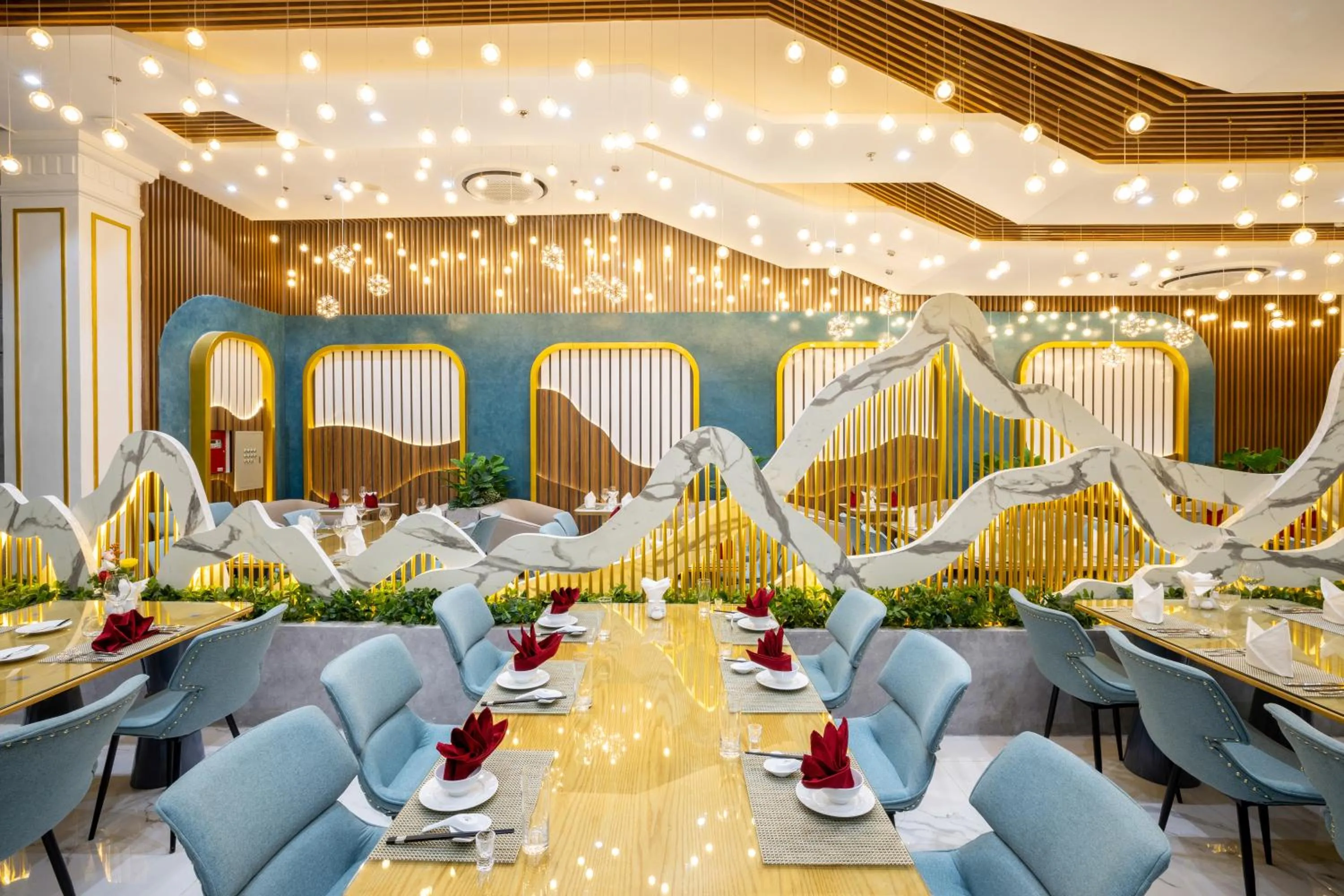 Restaurant/places to eat in Glenda Tower Moc Chau Hotel